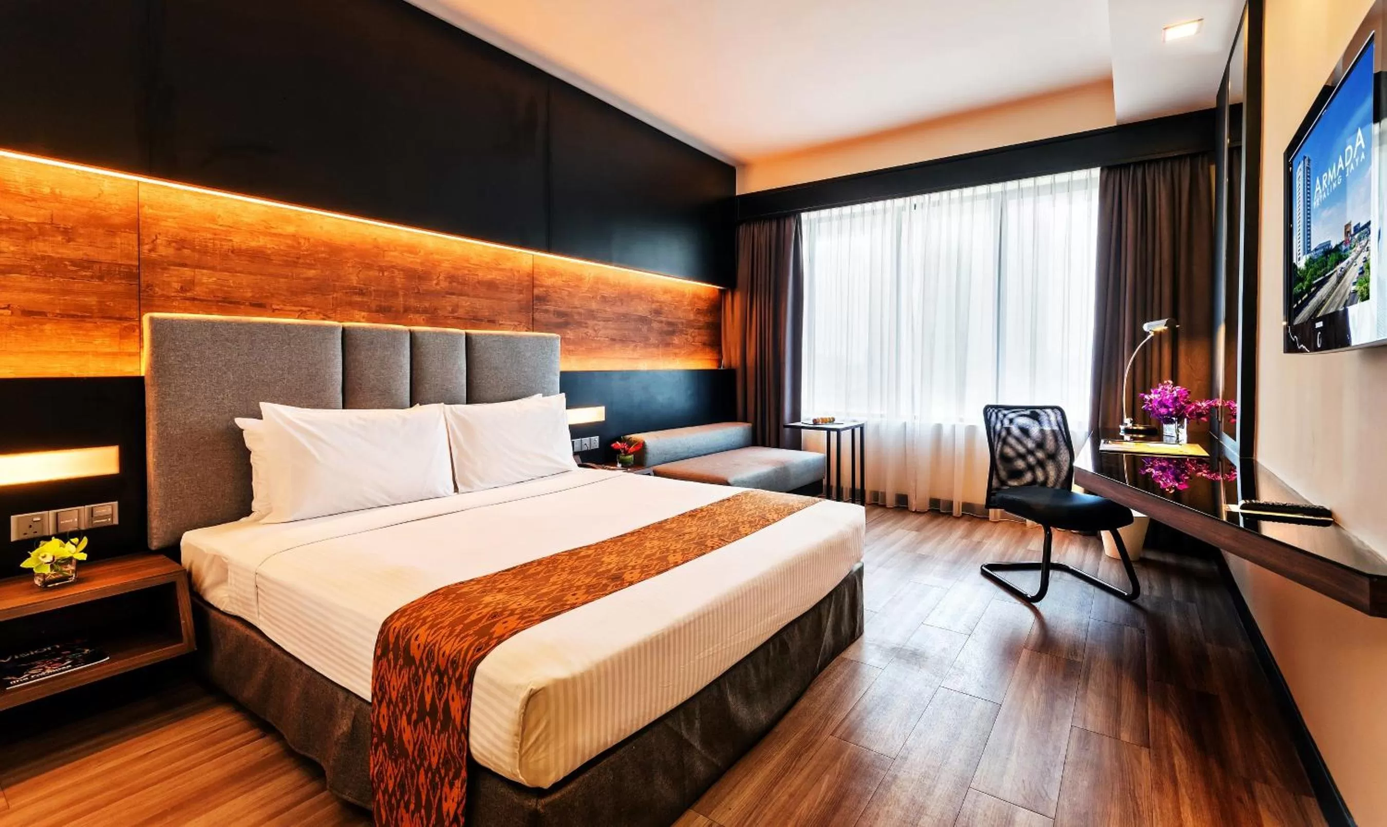 Bed in Hotel Armada Petaling Jaya