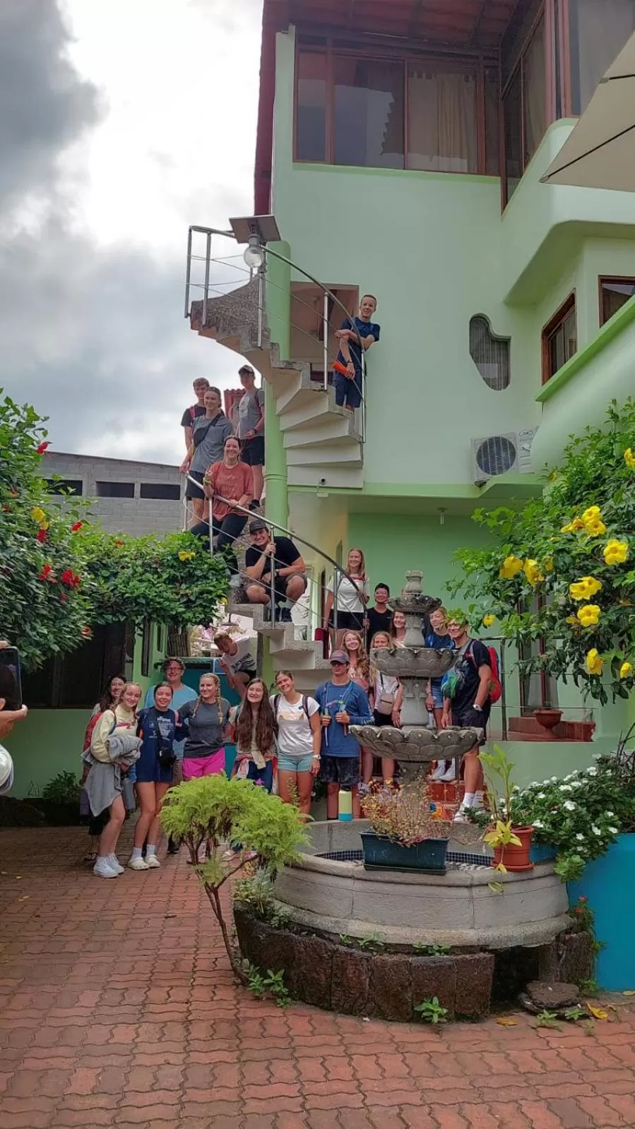 Property building in Hostal Casa Edén
