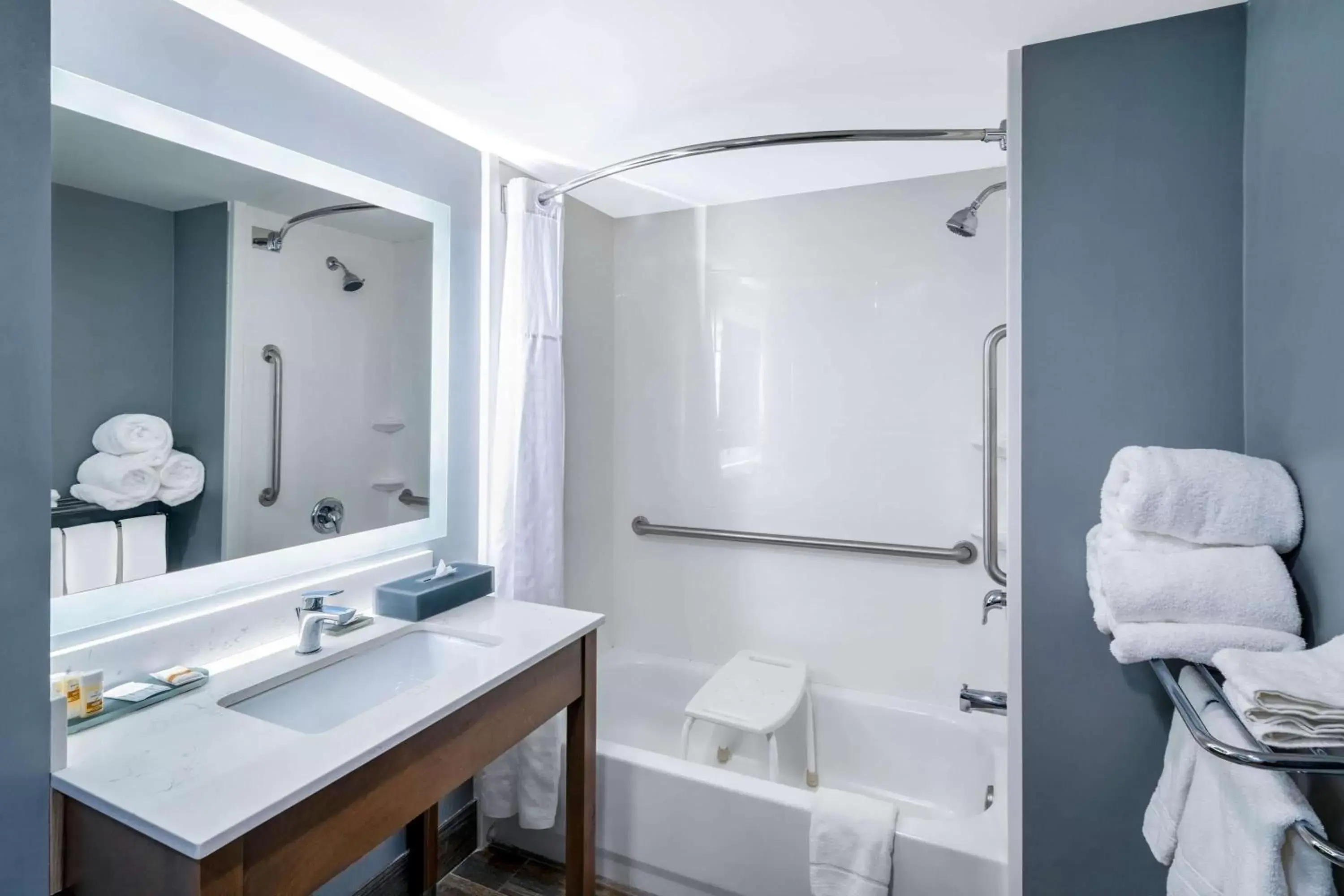 Bathroom in La Quinta Inn & Suites by Wyndham-Albany GA