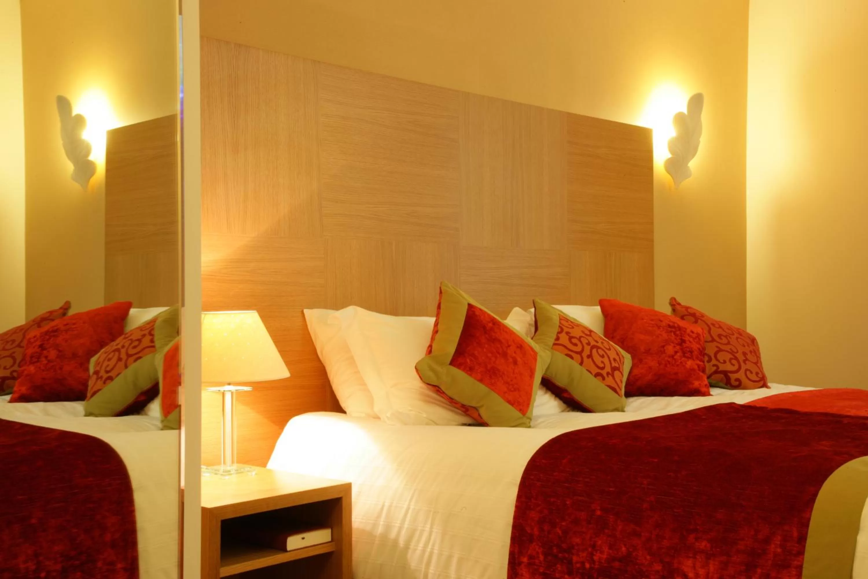 Bed in The Pinewood Hotel