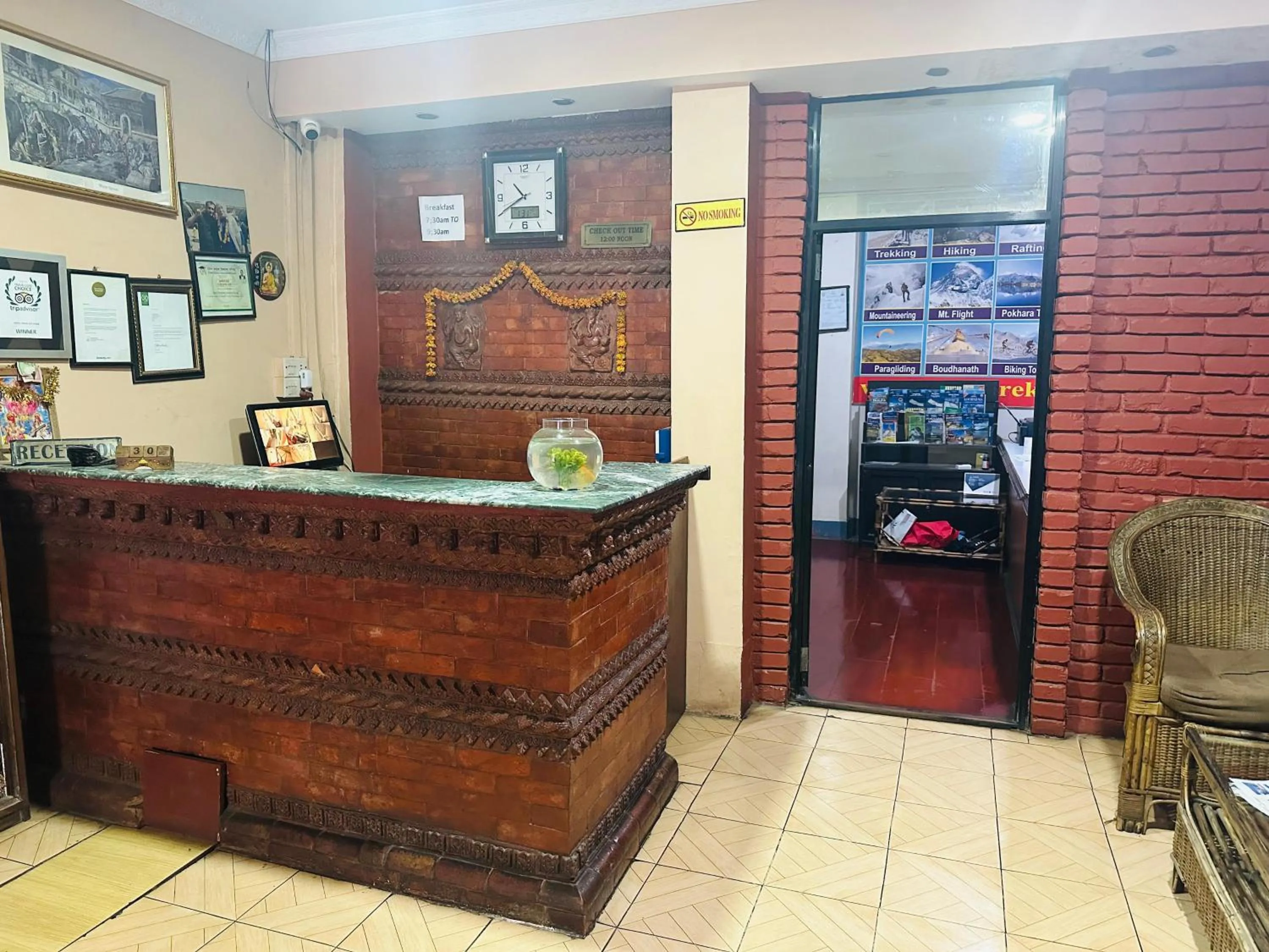 Lobby or reception in Hotel Travelers Home