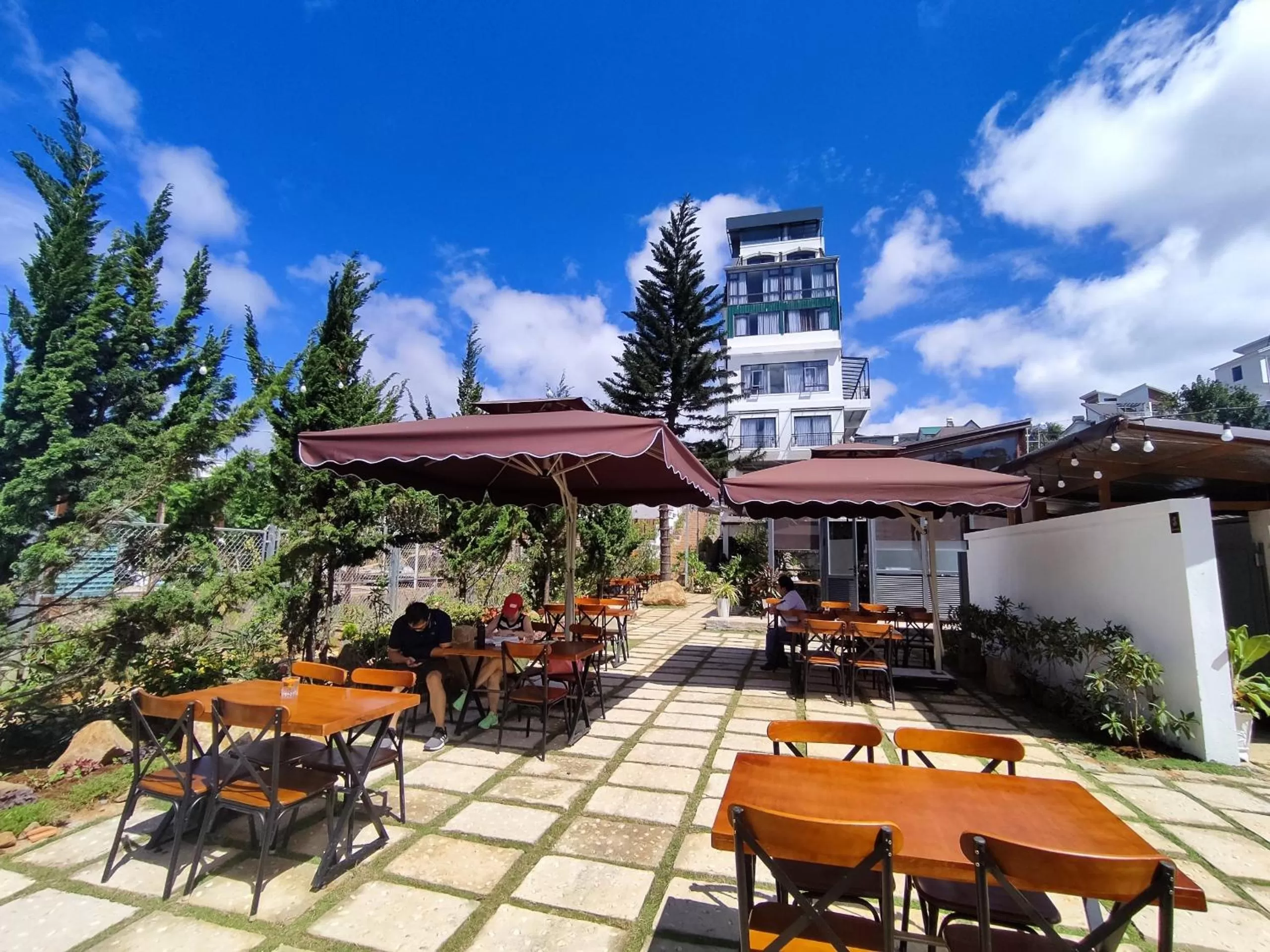 Garden in GREENECO DA LAT HOTEL - Khách sạn Green Eco Đà Lạt
