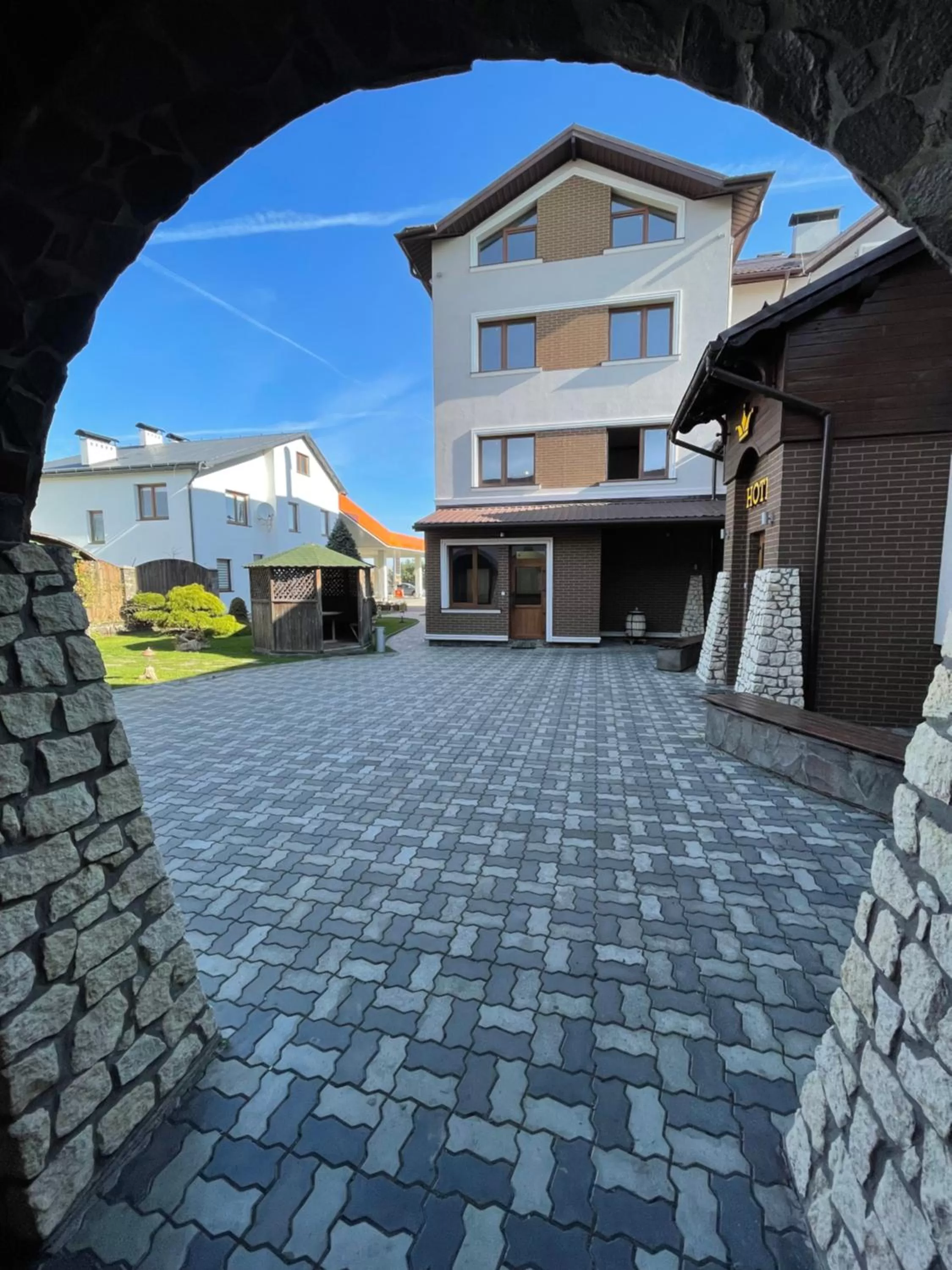 Property Building in Hotel Korona