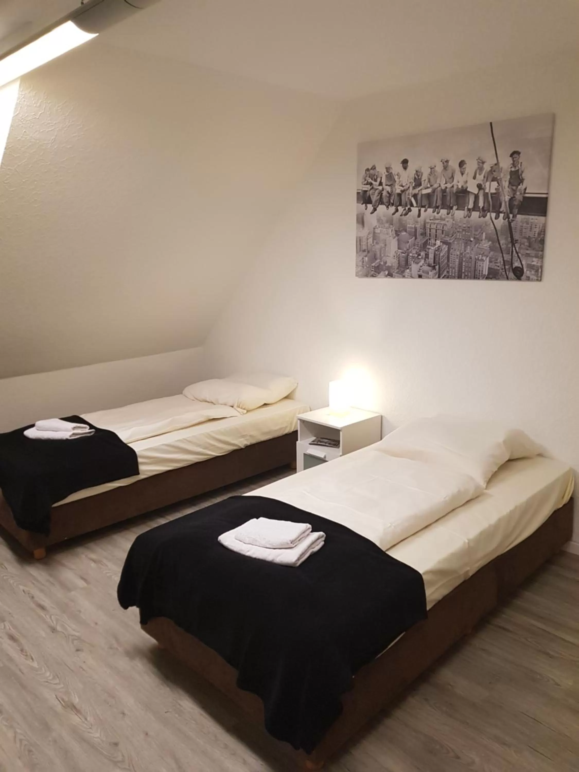 Bed in zeitlos Hotel und Restaurant am Fuchsbach