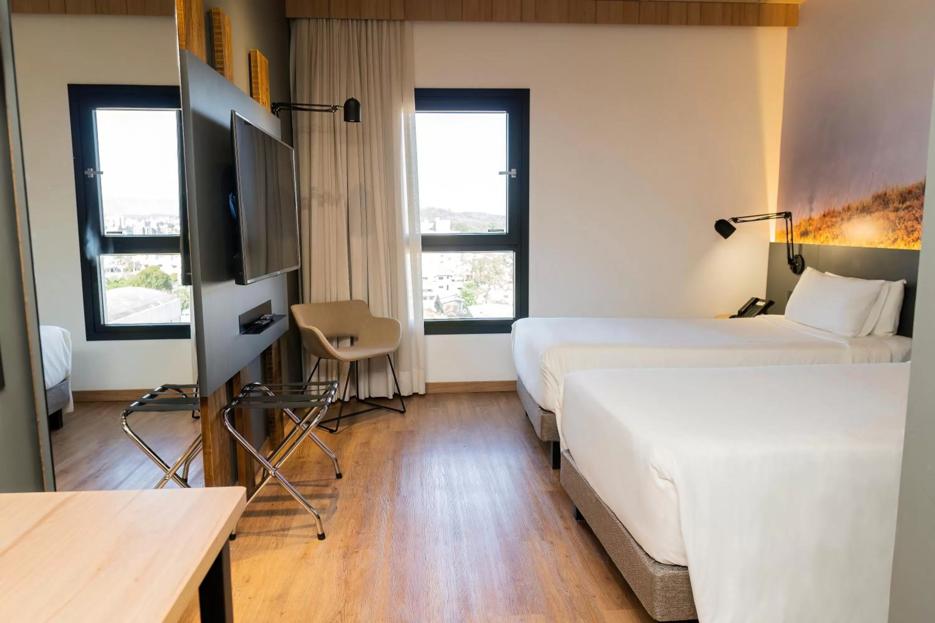 TV and multimedia, Bed in Novotel Criciuma