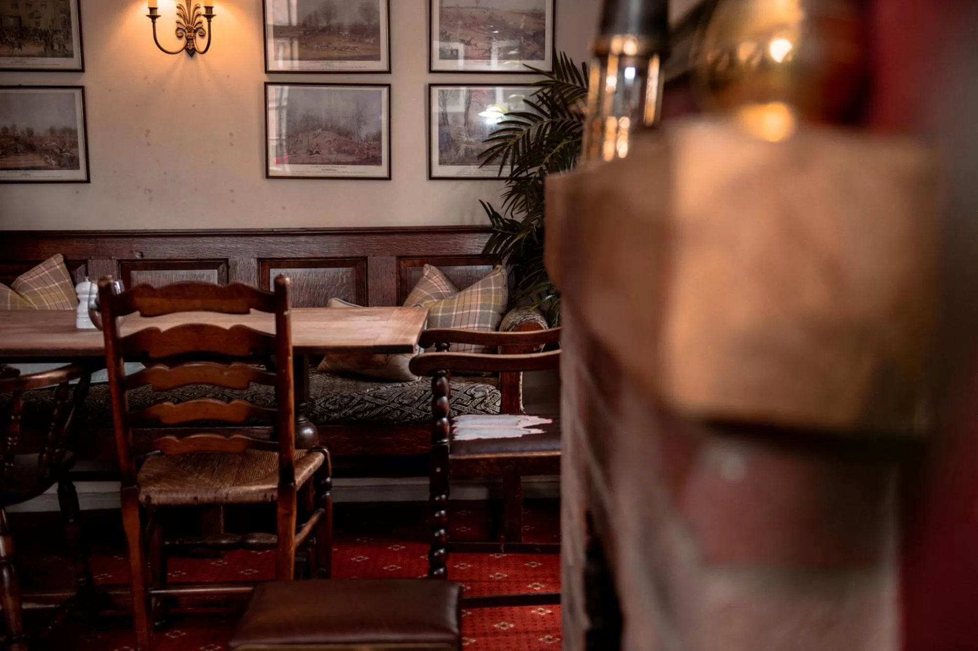 Dining area in The Wellington Heifer