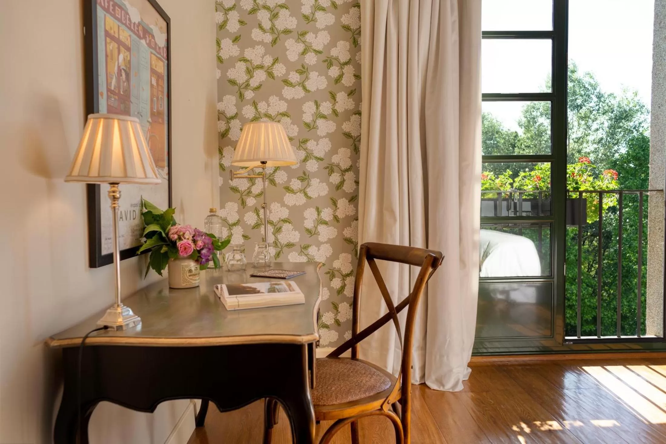 Bedroom in A Quinta Da Auga Hotel Spa Relais & Chateaux