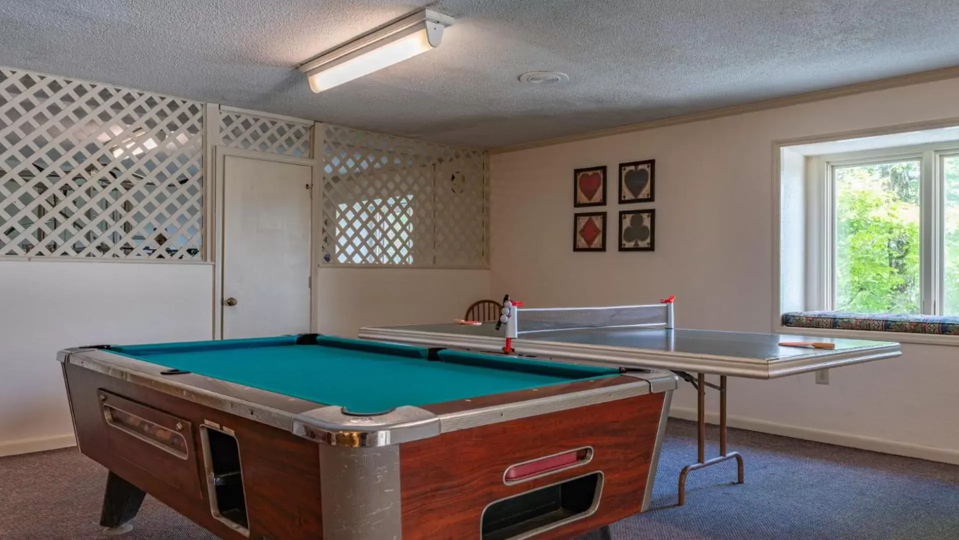Game Room, Billiards in 4 Seasons at Beech Mountain