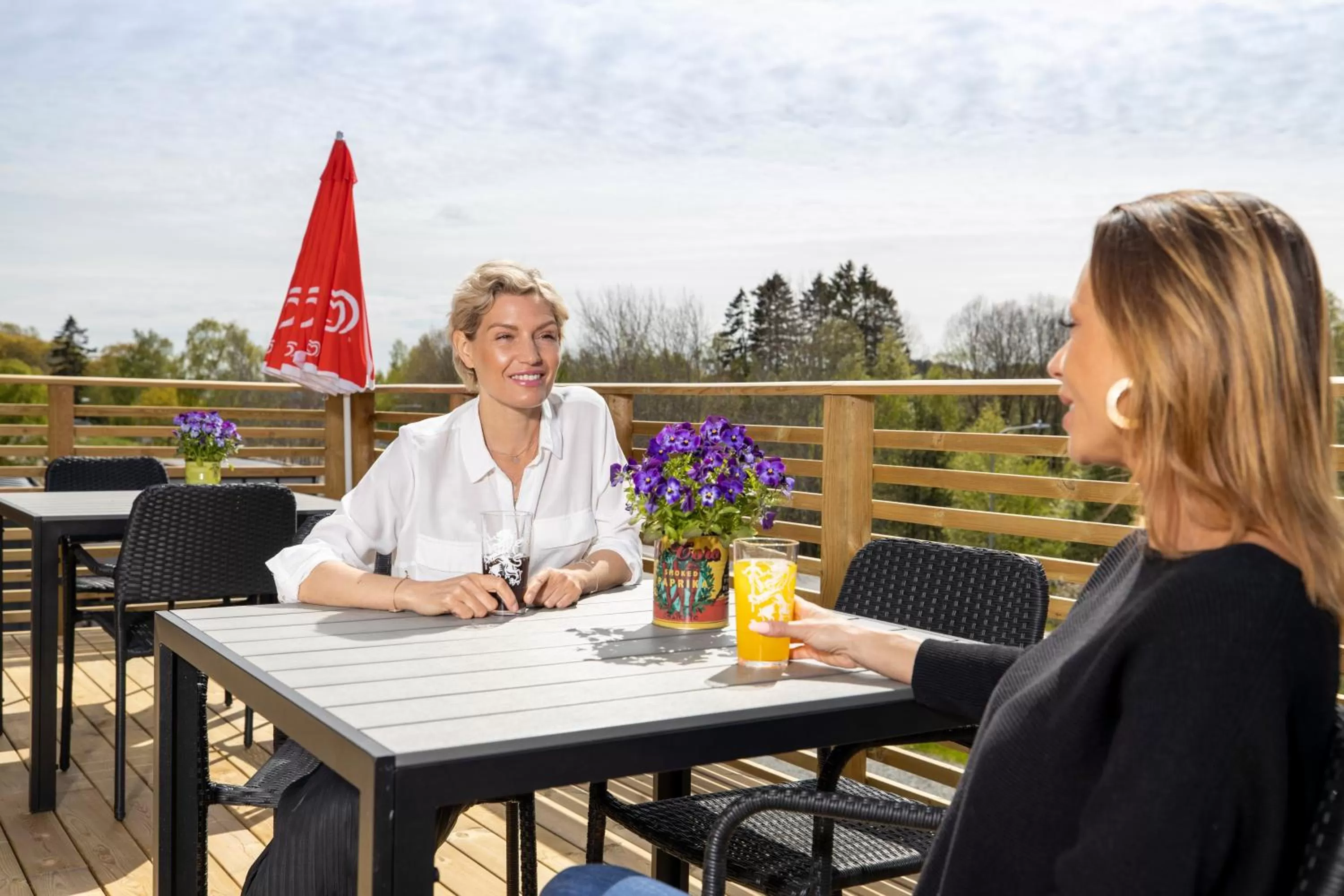 Non alcoholic drinks in Treetop Spa Hangout & Hotel