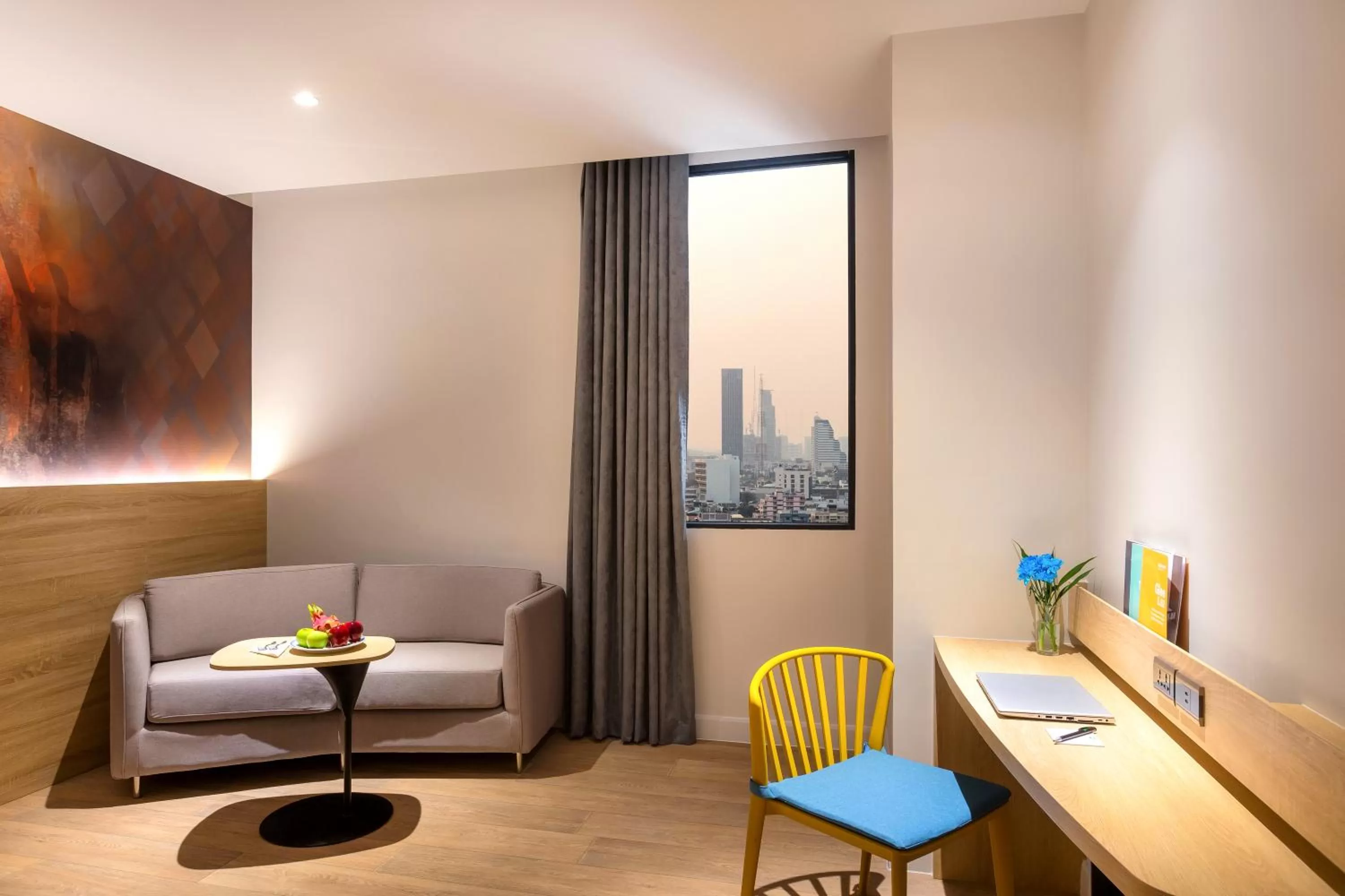 Decorative detail in ibis Styles Bangkok Ratchada