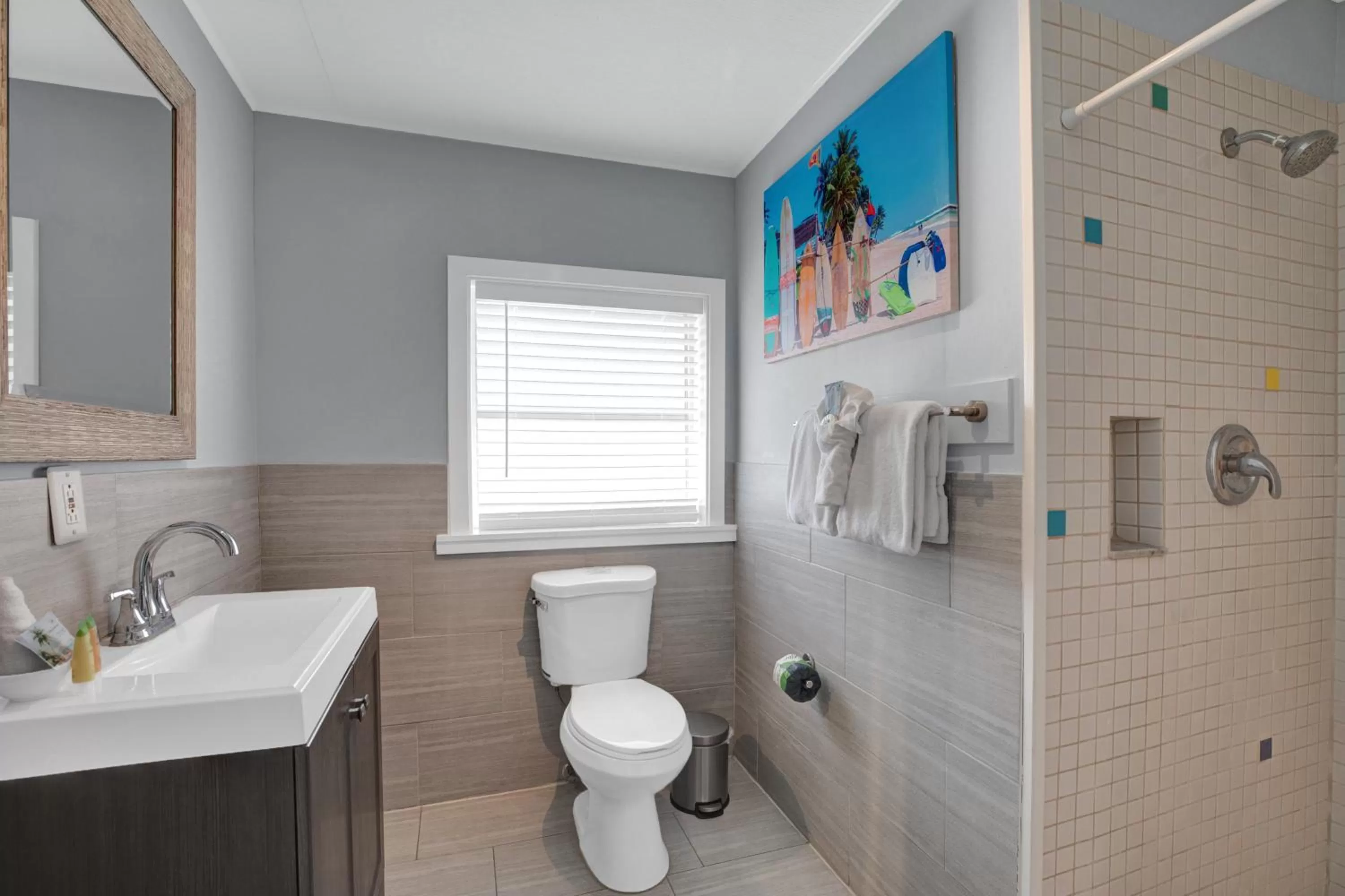 Bathroom in Seascape Resort & Marina