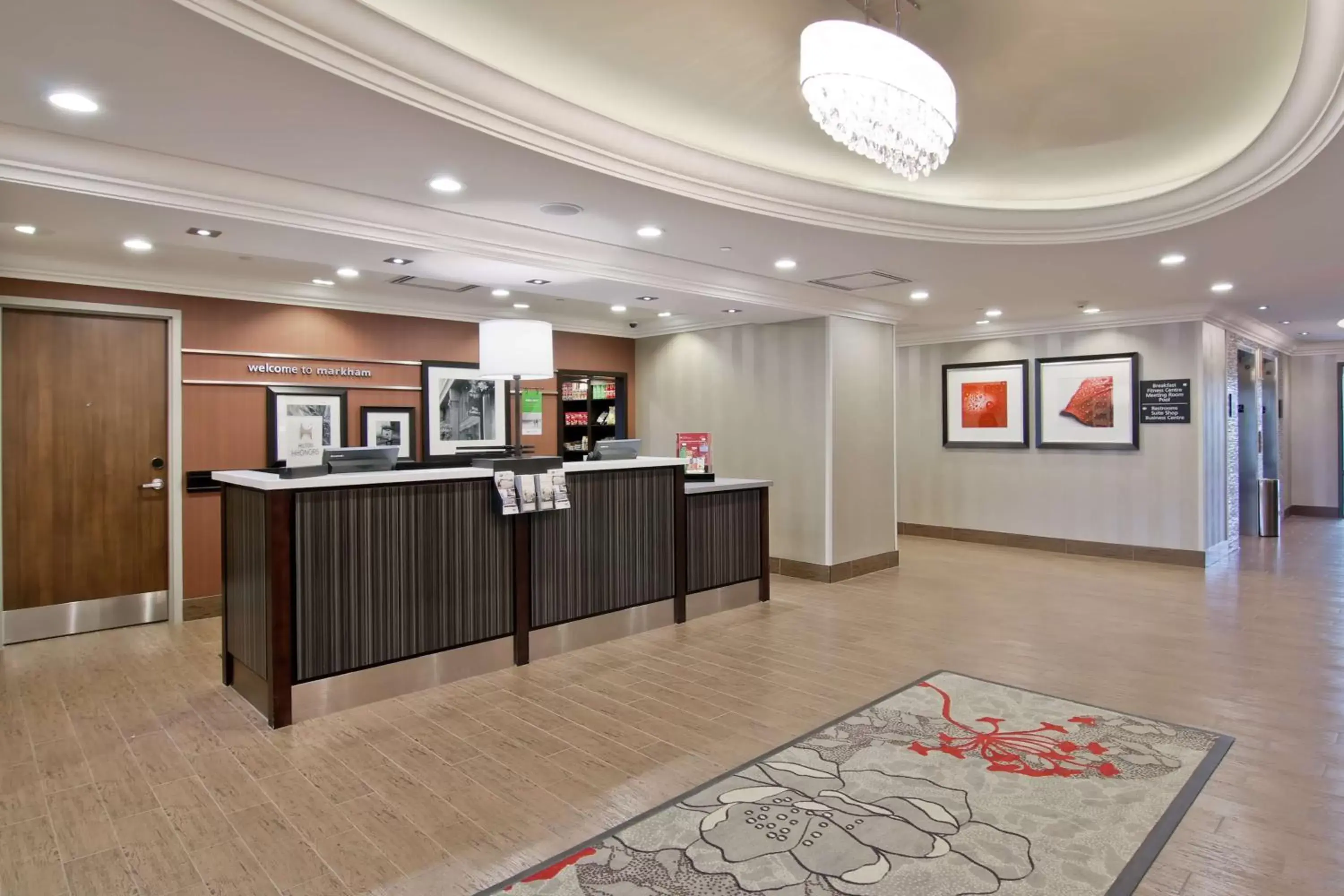 Lobby or reception, Lobby/Reception in Hampton Inn & Suites by Hilton Toronto Markham