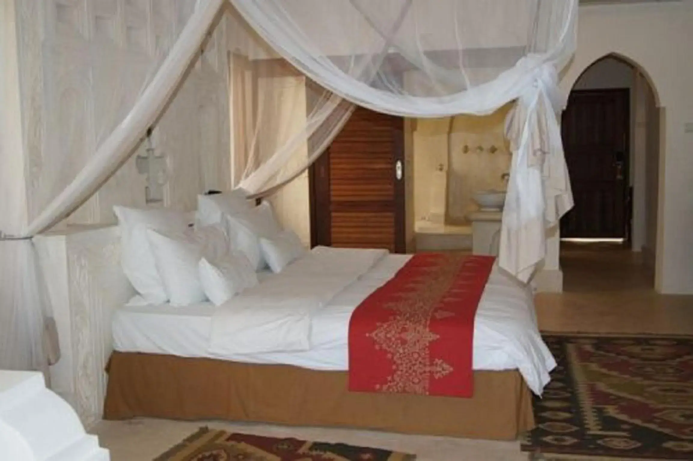 Bed in Swahili Beach