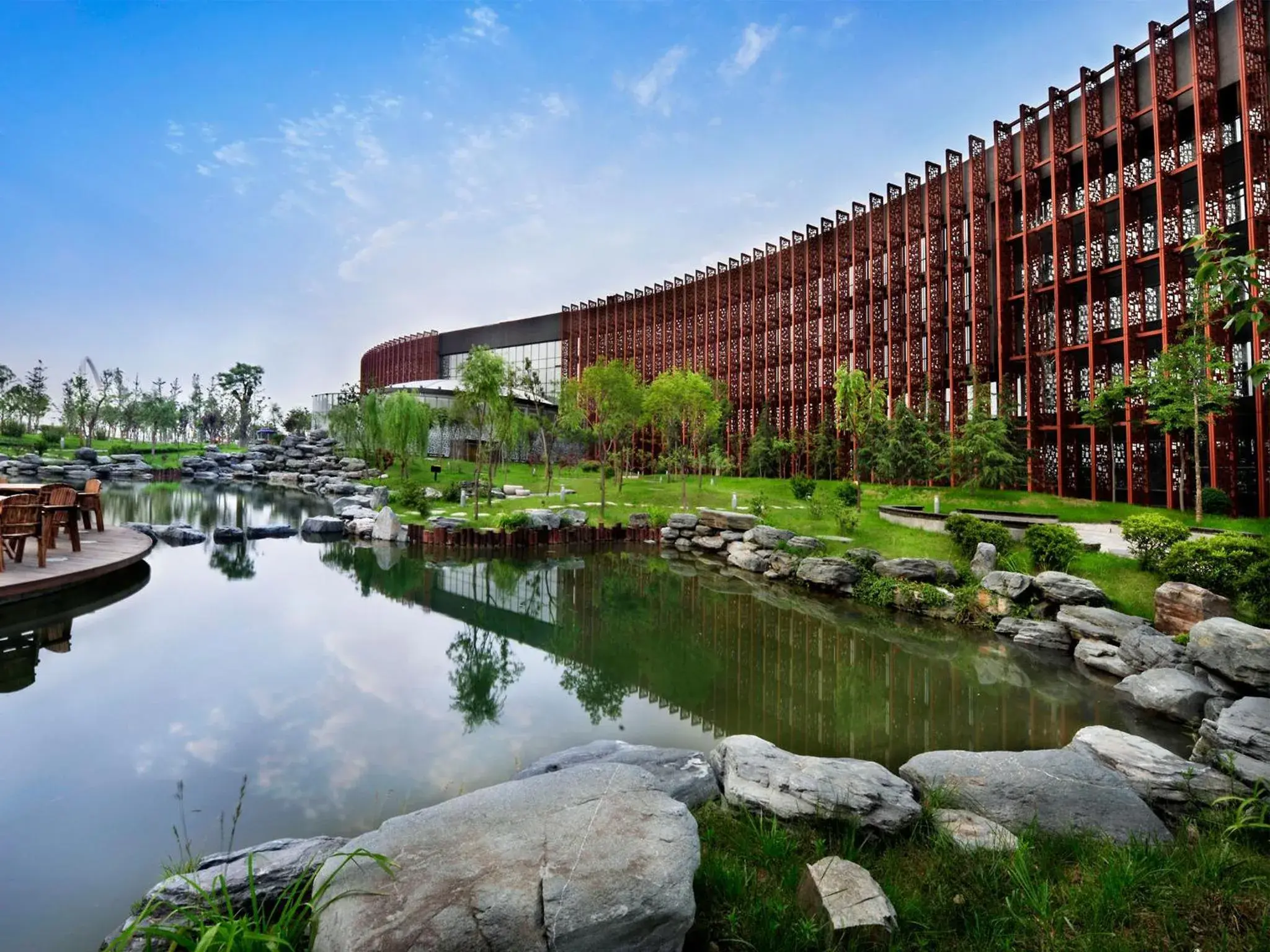 Facade/entrance in Jin Jiang International Hotel Xi'an