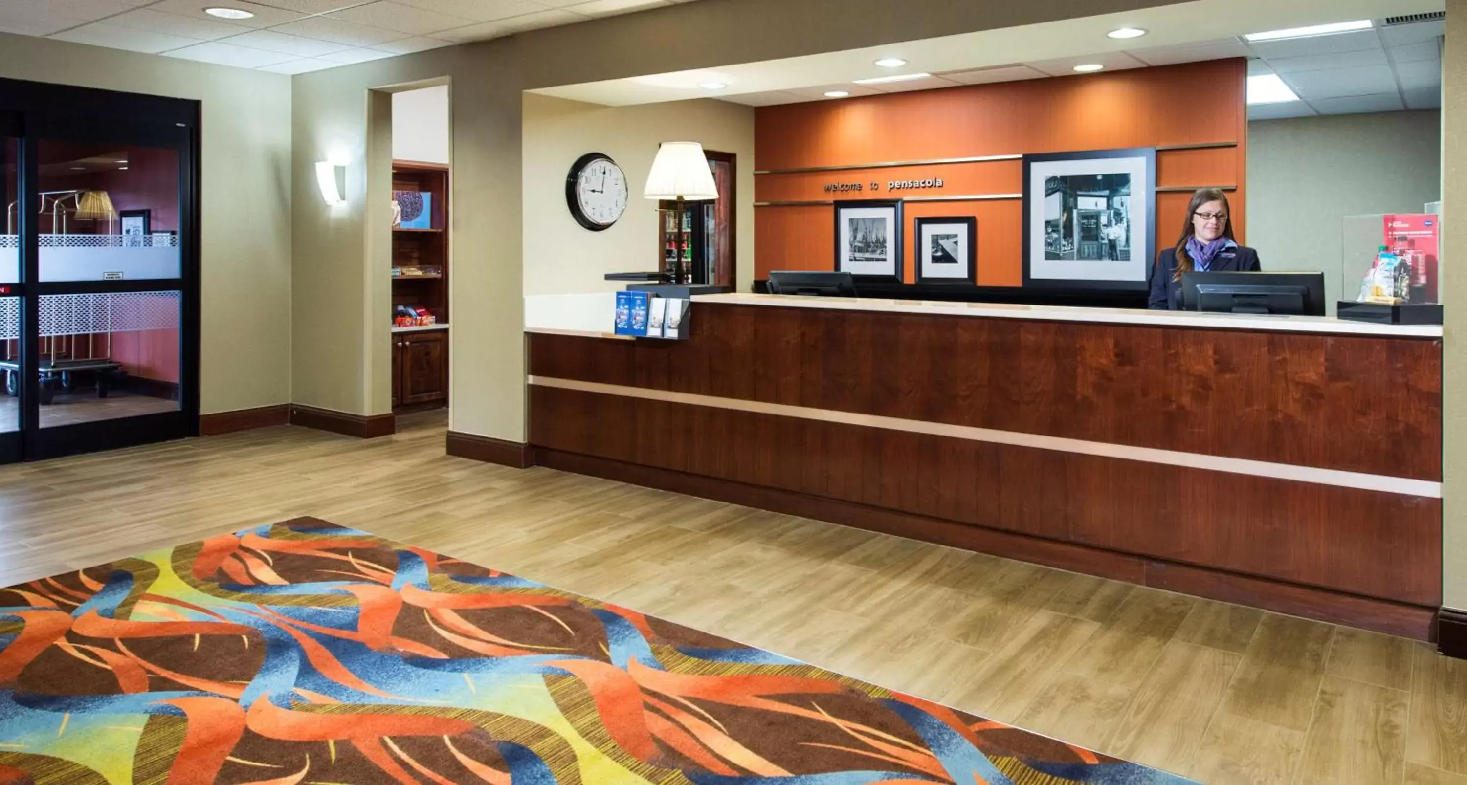 Lobby or reception, Lobby/Reception in Hampton Inn & Suites Pensacola I-10 N at University Town Plaza