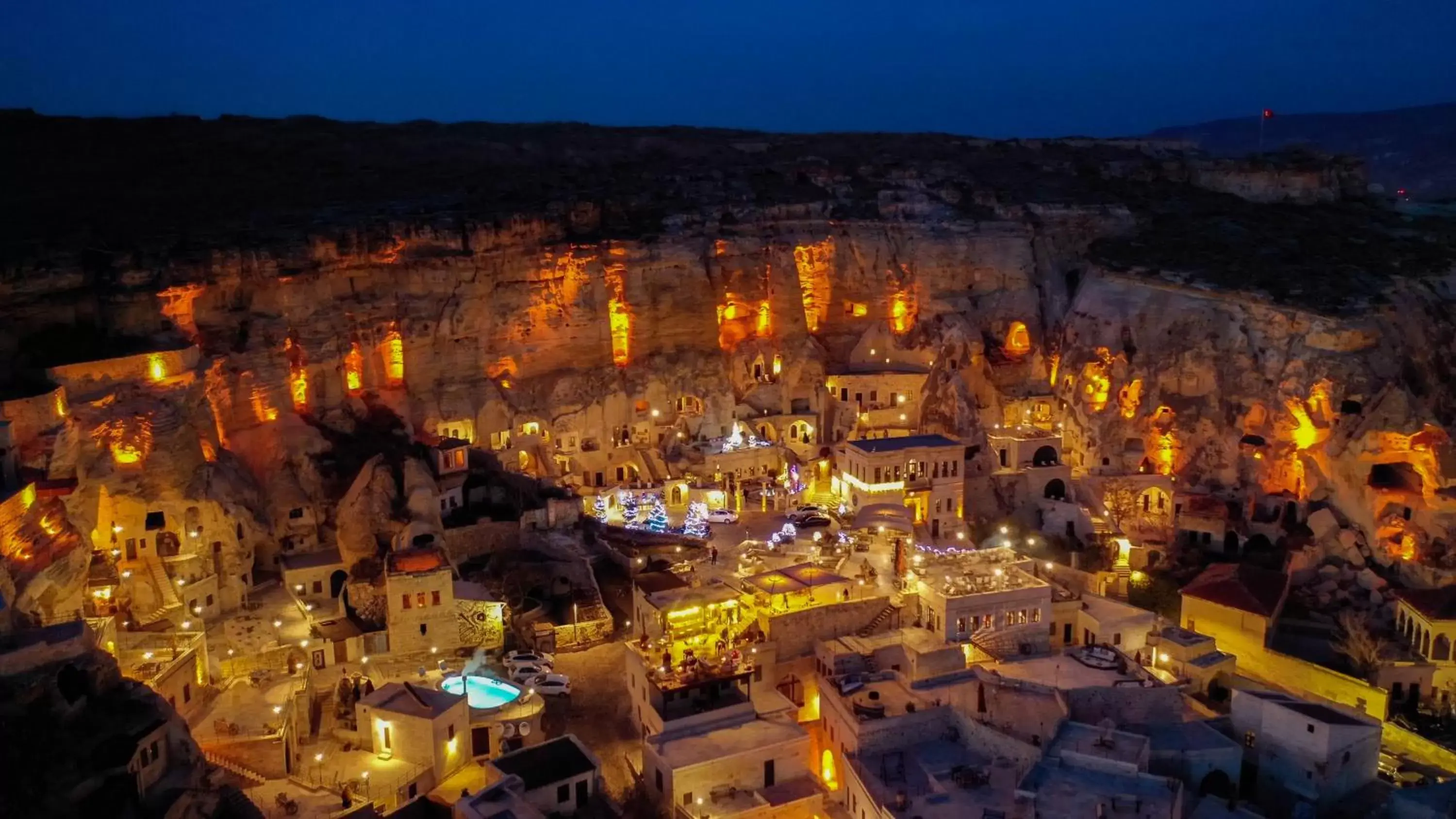 Property building, Bird's-eye View in Yunak Evleri Cappadocia