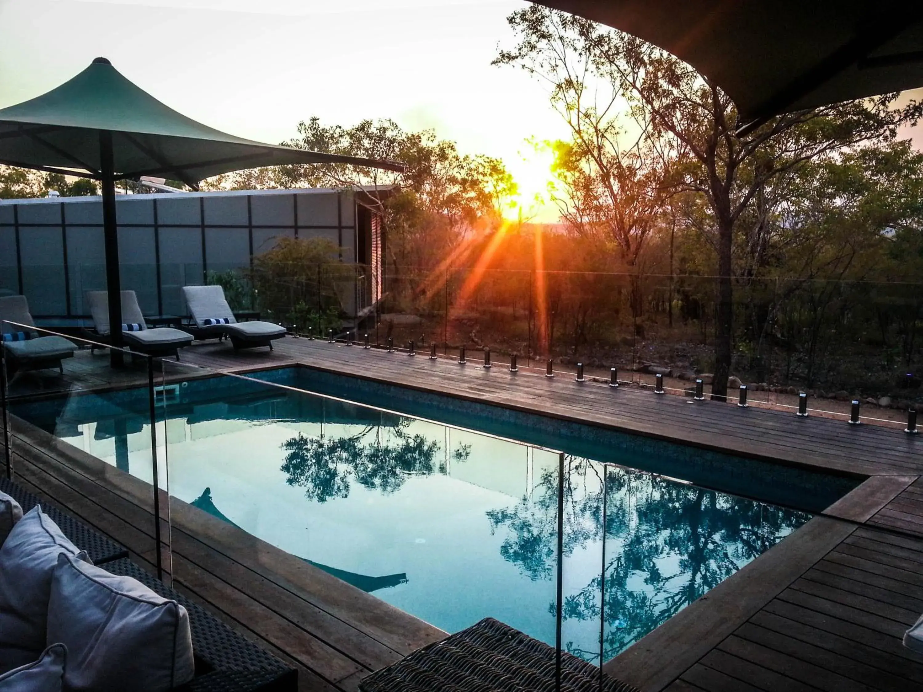 Swimming Pool in Cicada Lodge