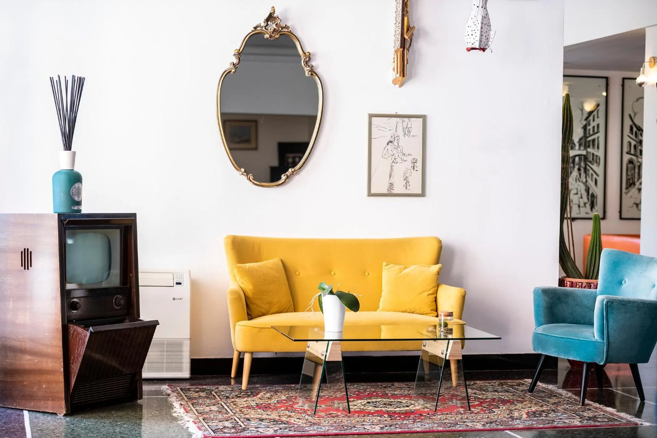 Living room in Hotel San Michele