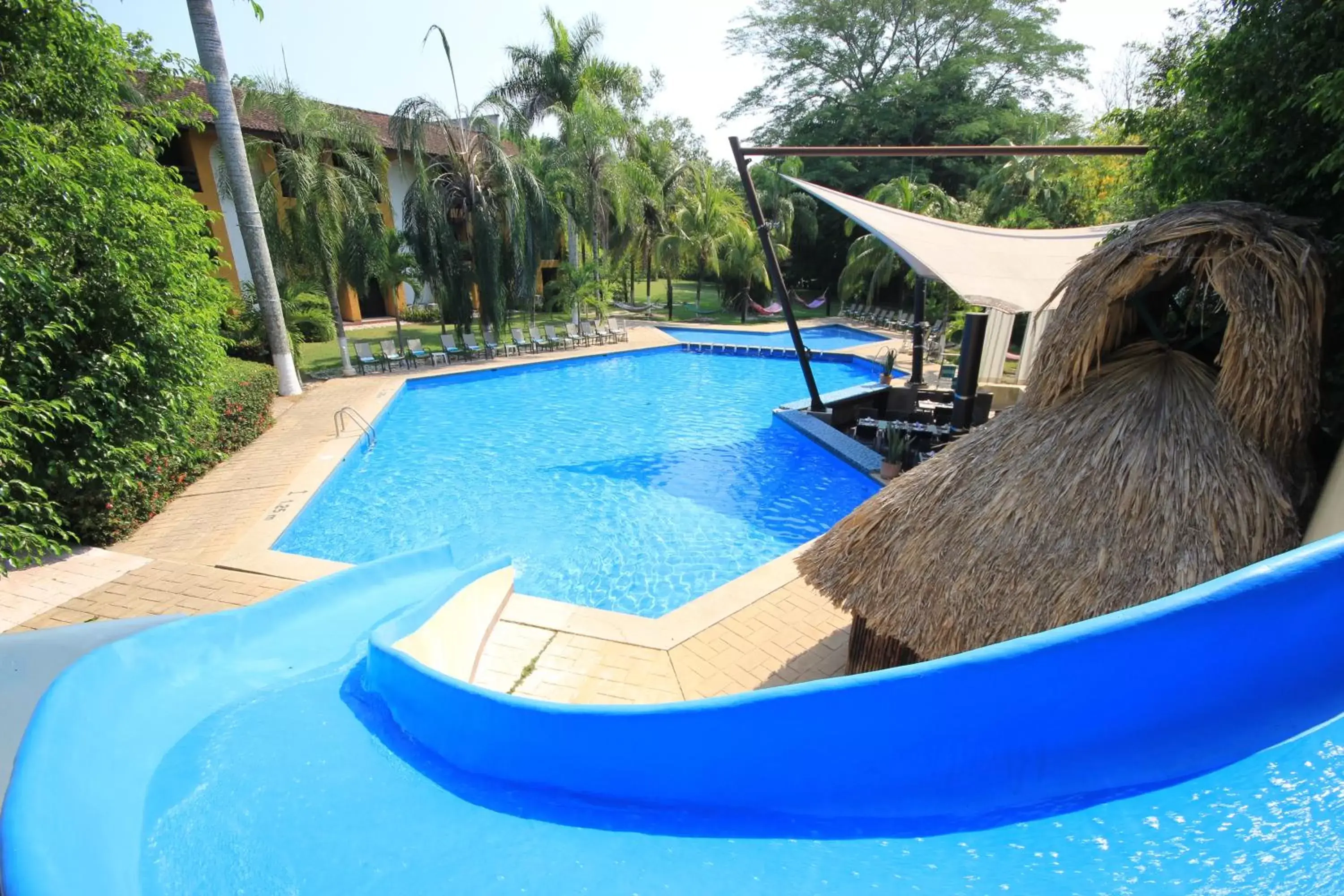 Swimming Pool in Hotel Ciudad Real Palenque