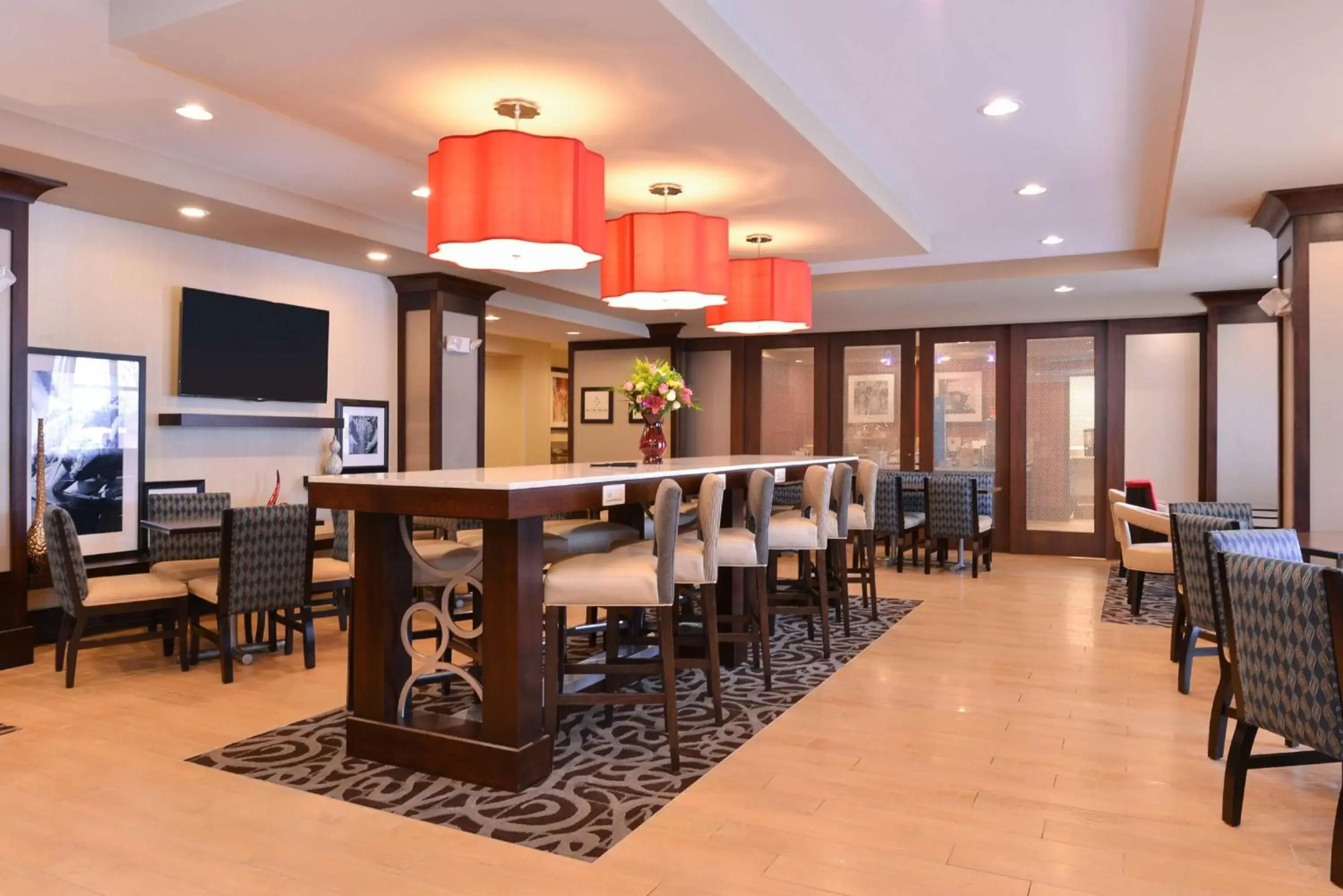 Lobby or reception in Hampton Inn Potsdam Lobby or reception in Hampton Inn Potsdam