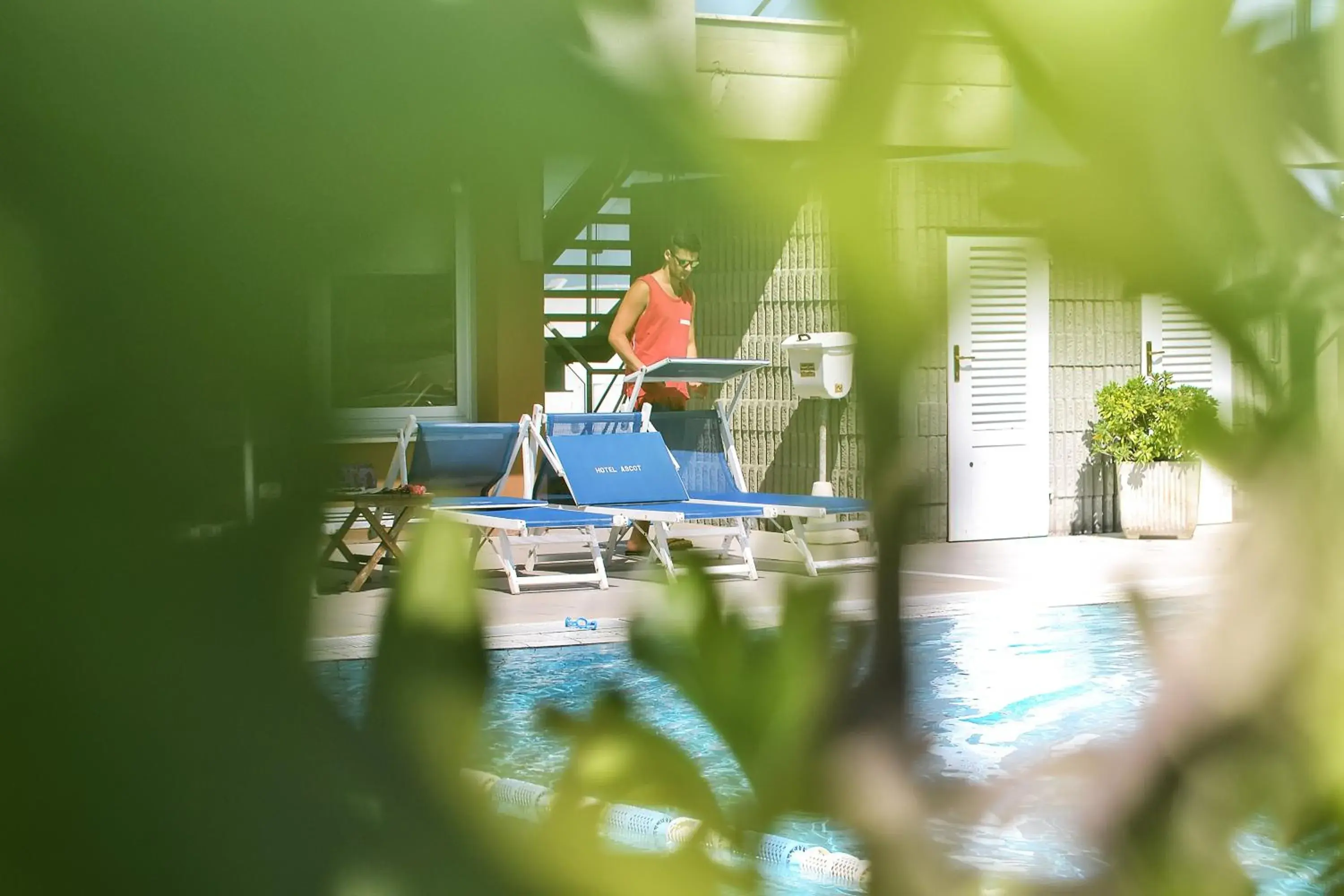 Swimming pool in Hotel Ascot & Spa