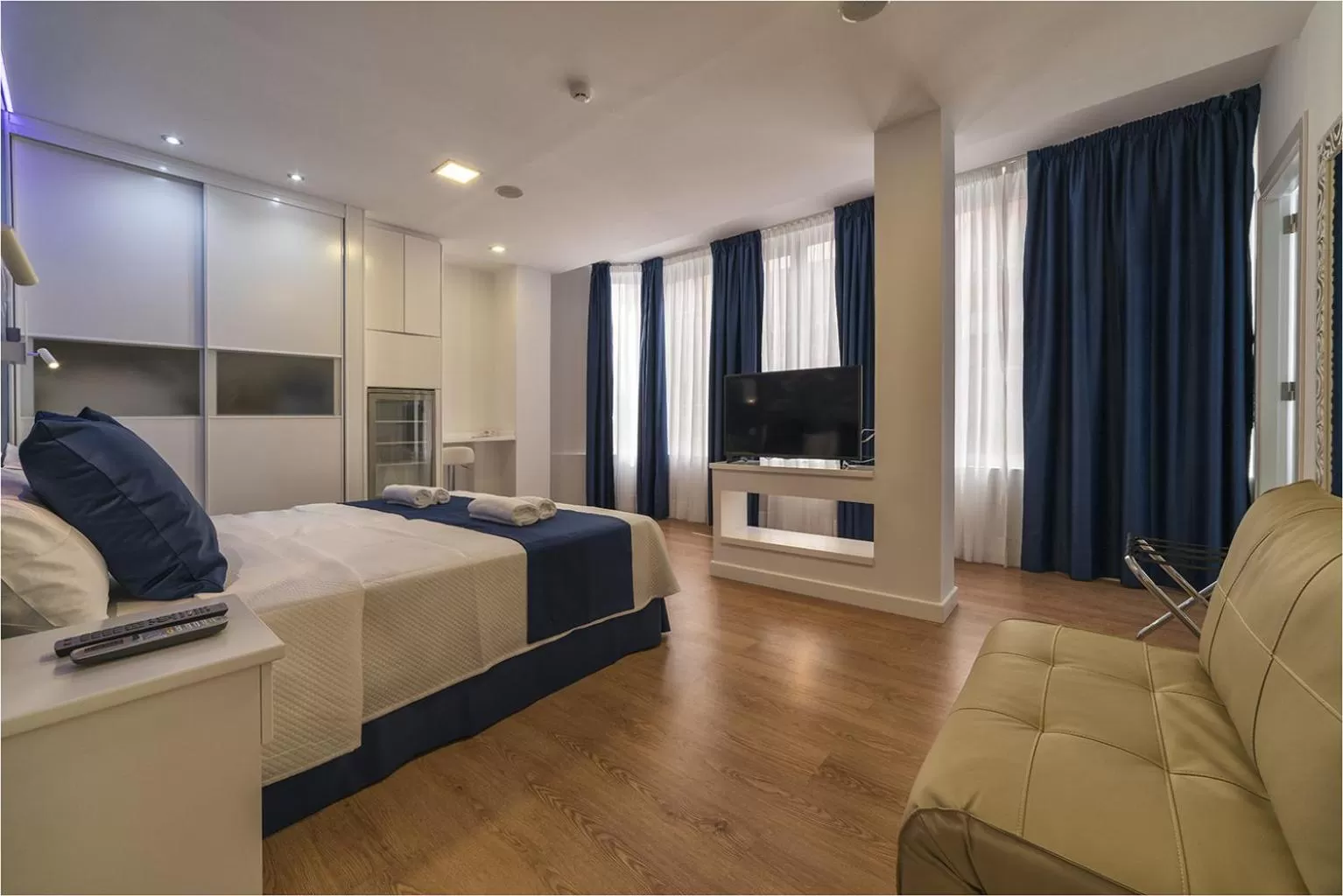 Bed in Hotel Ciudad del Mar