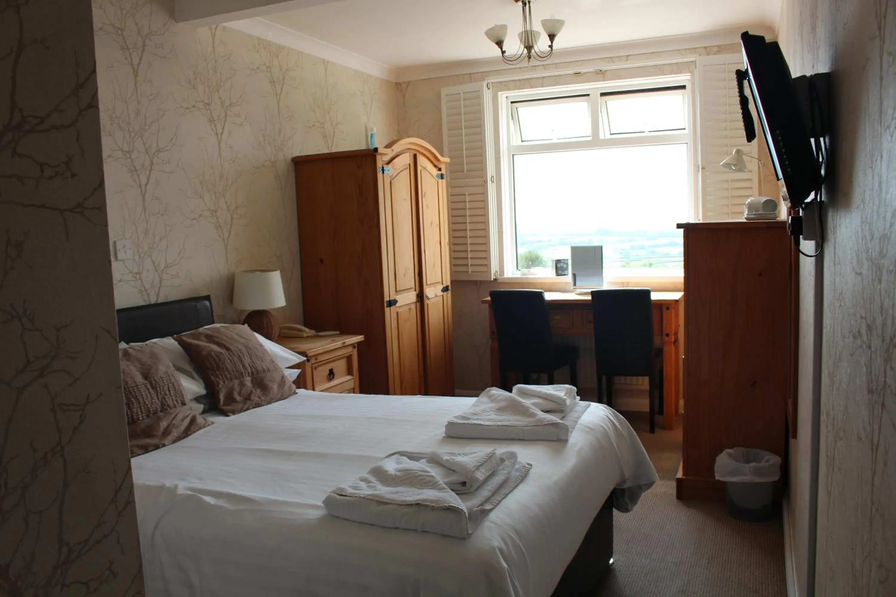 Bedroom, Bed in The Moorland Hotel