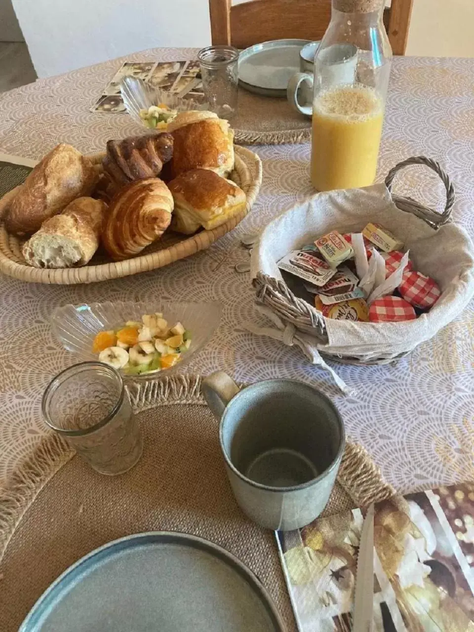 Breakfast in LE MAS de PAUL