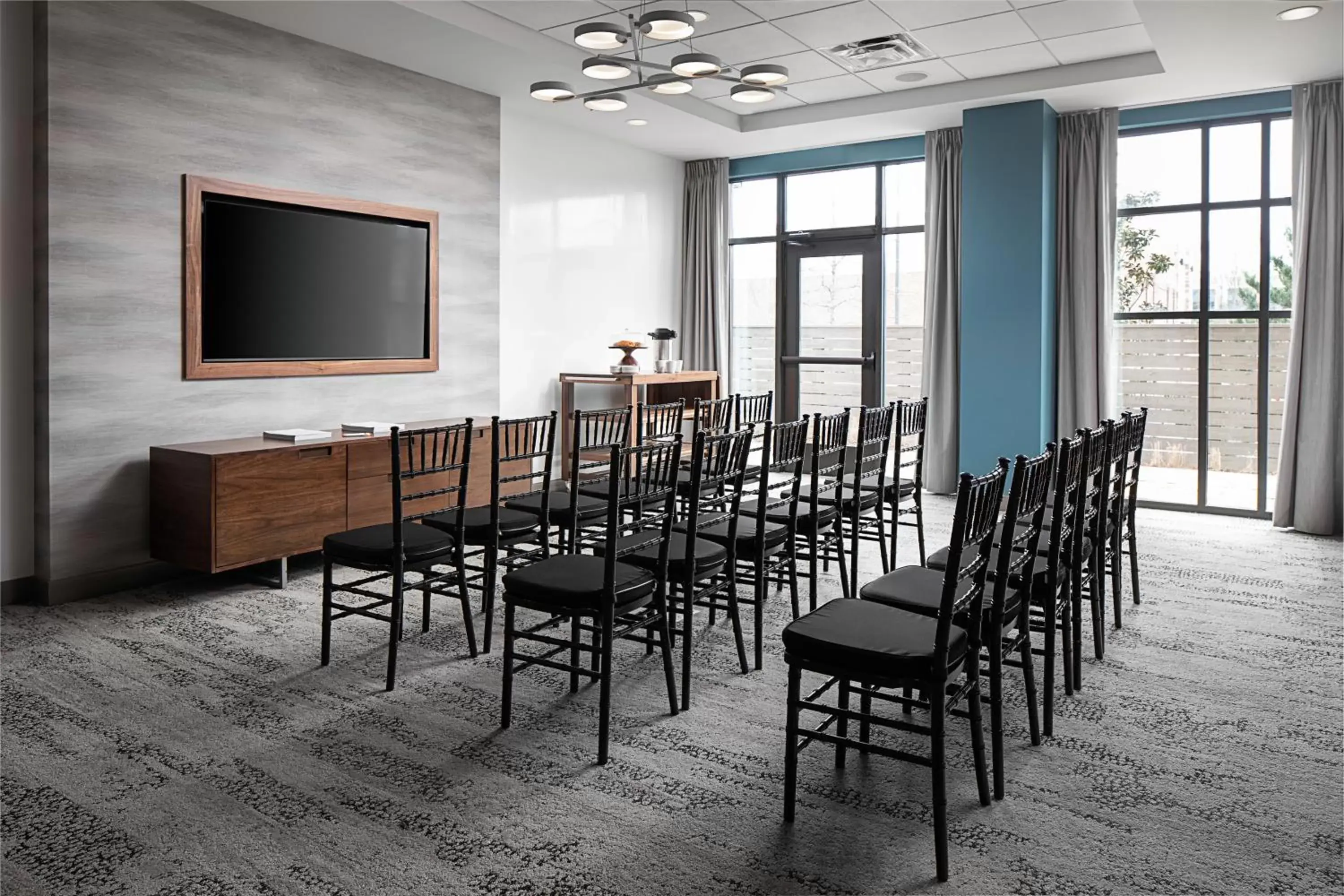 Meeting/conference room in EVEN Hotel Alpharetta - Avalon Area, an IHG Hotel