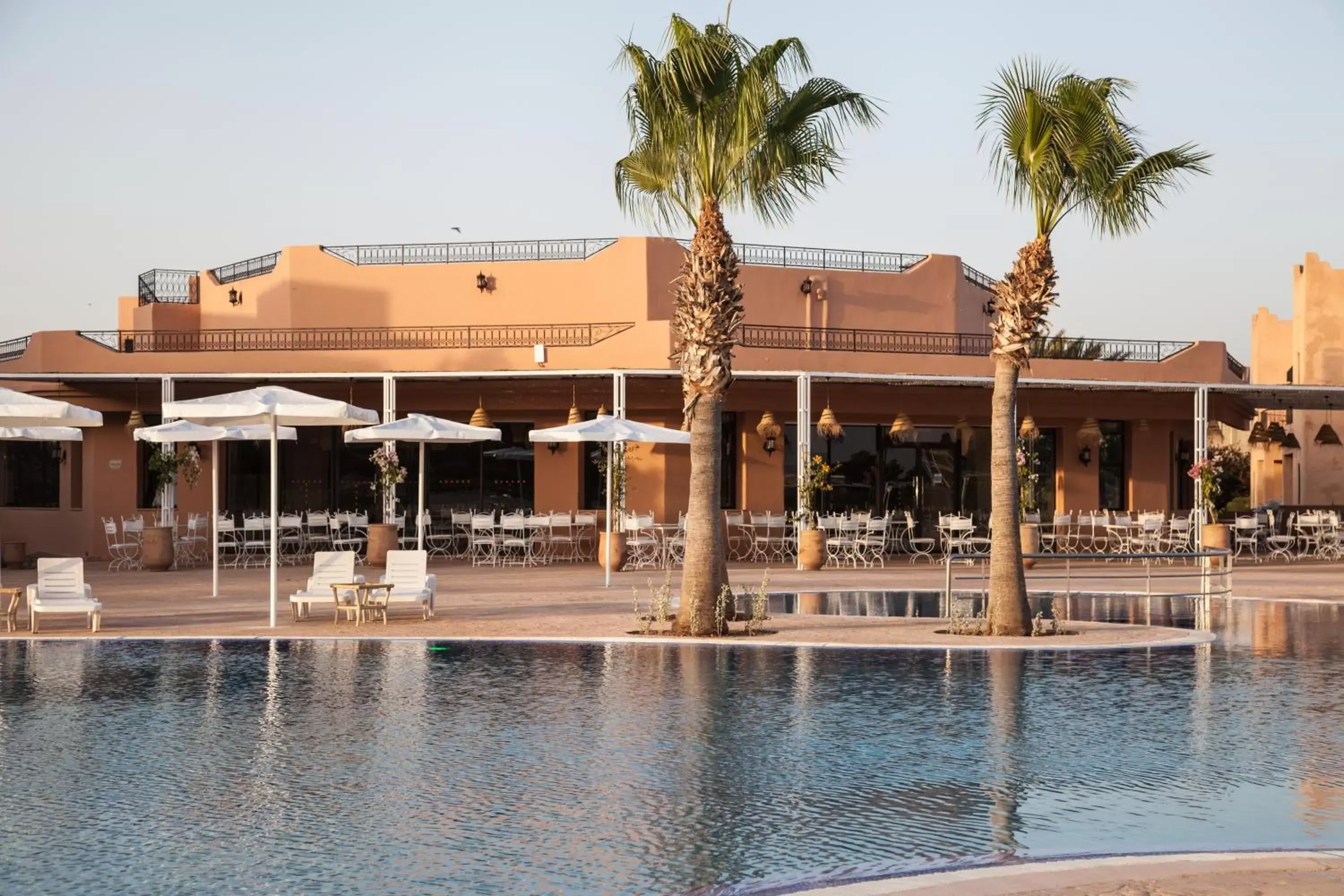 Restaurant/places to eat, Swimming Pool in Marrakech Ryads Parc All inclusive