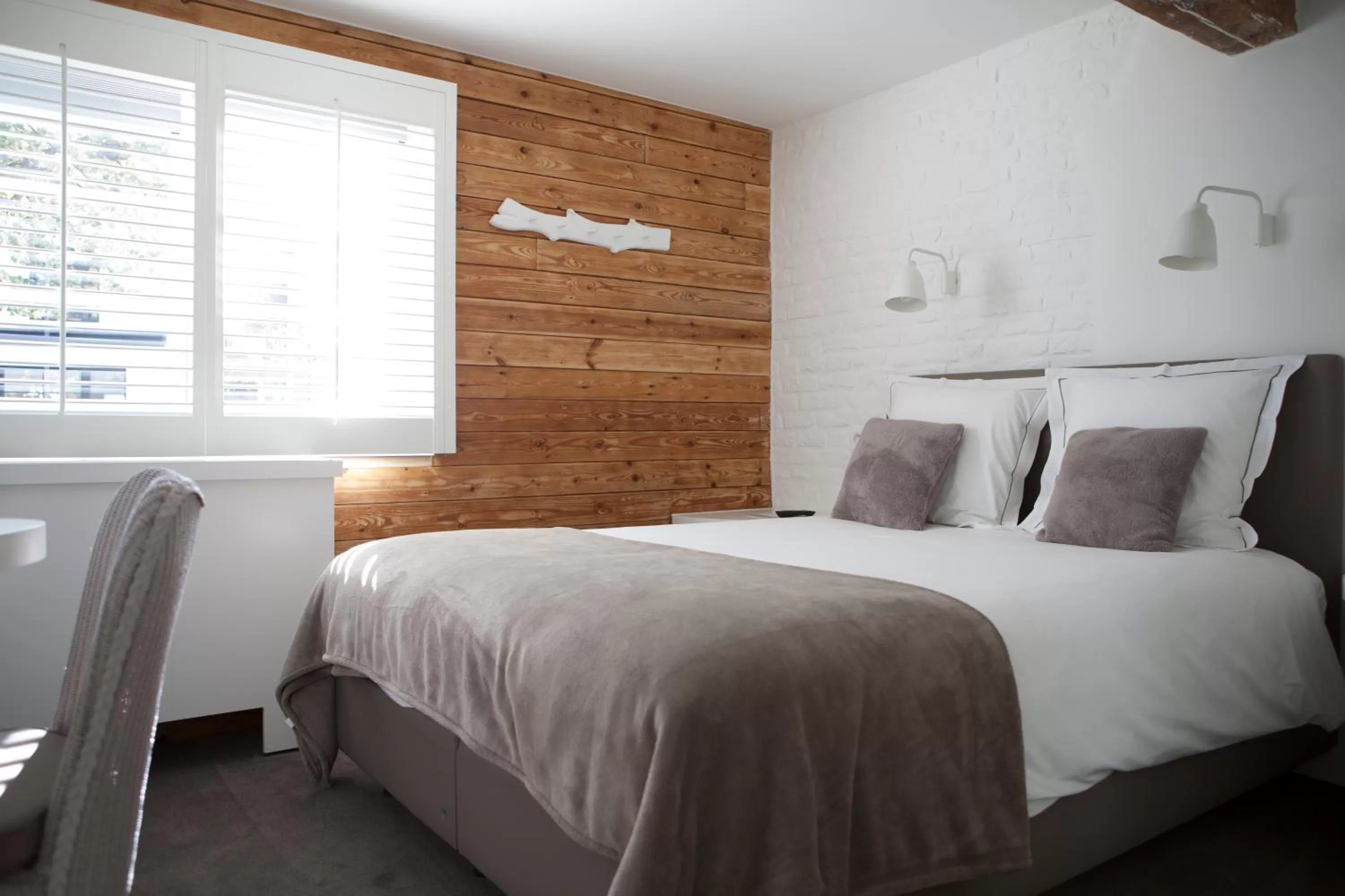 Bedroom, Bed in Hotel Made In Louise