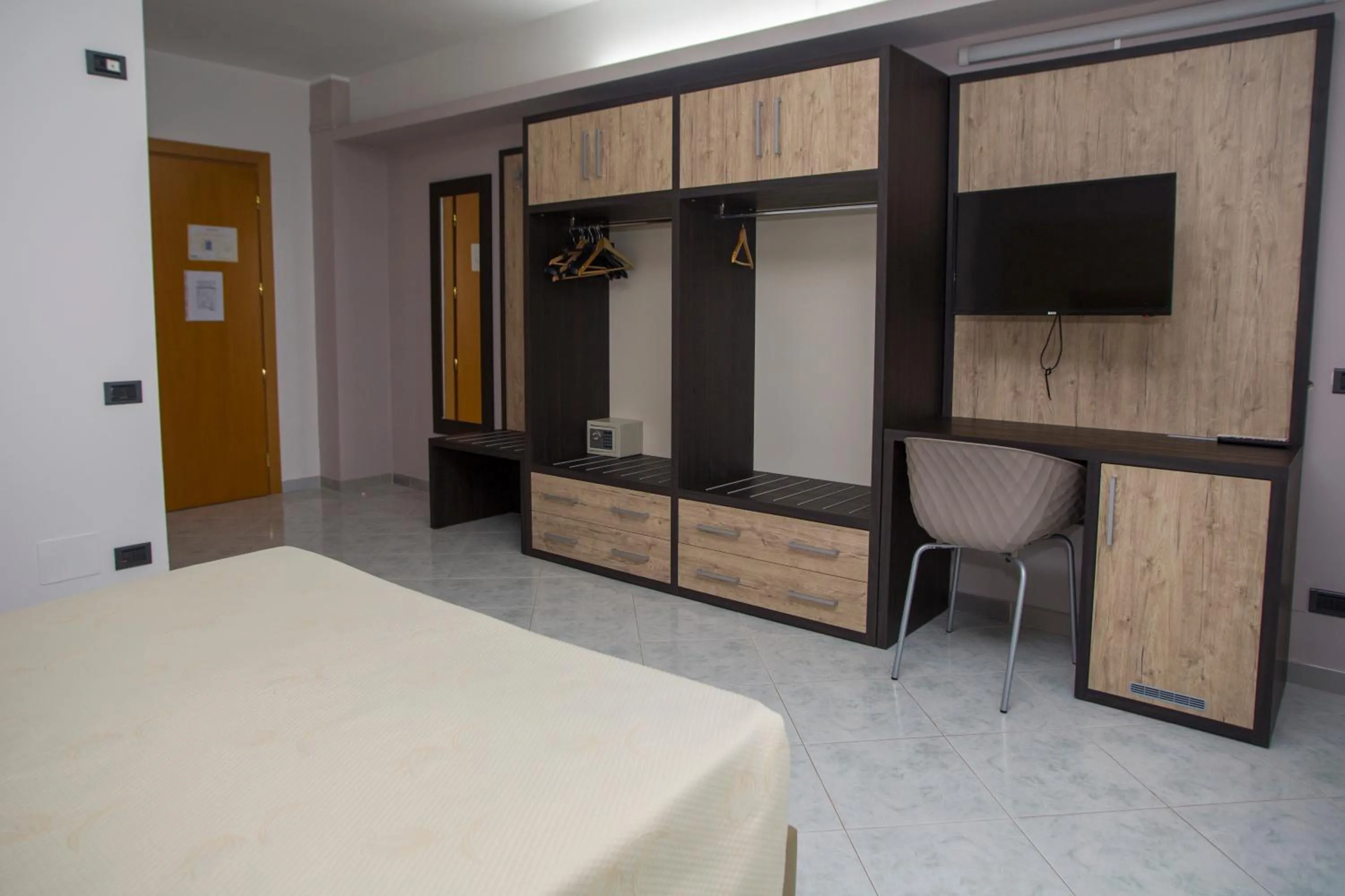 Bed in Hotel San Marco