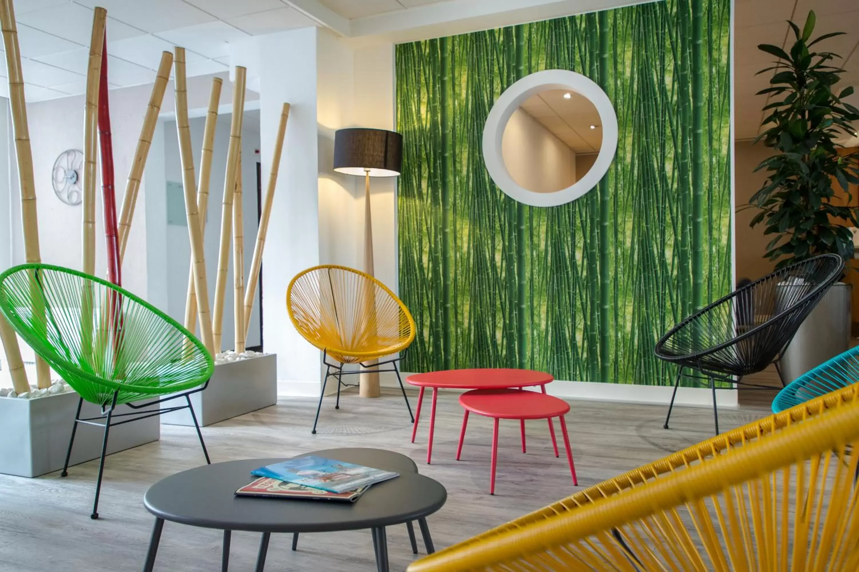 Decorative detail, Seating Area in Novotel Perpignan Nord Rivesaltes