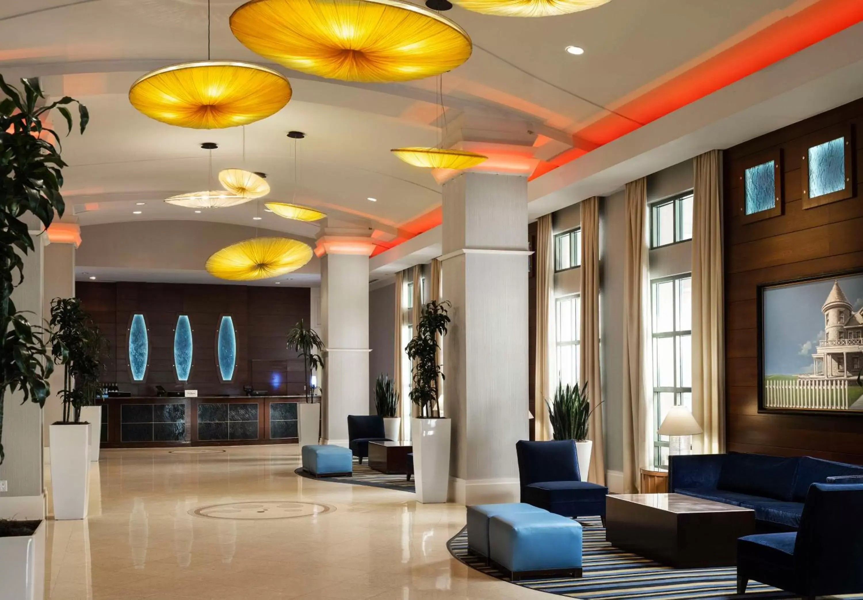 Lobby or reception, Lobby/Reception in Hilton Virginia Beach Oceanfront
