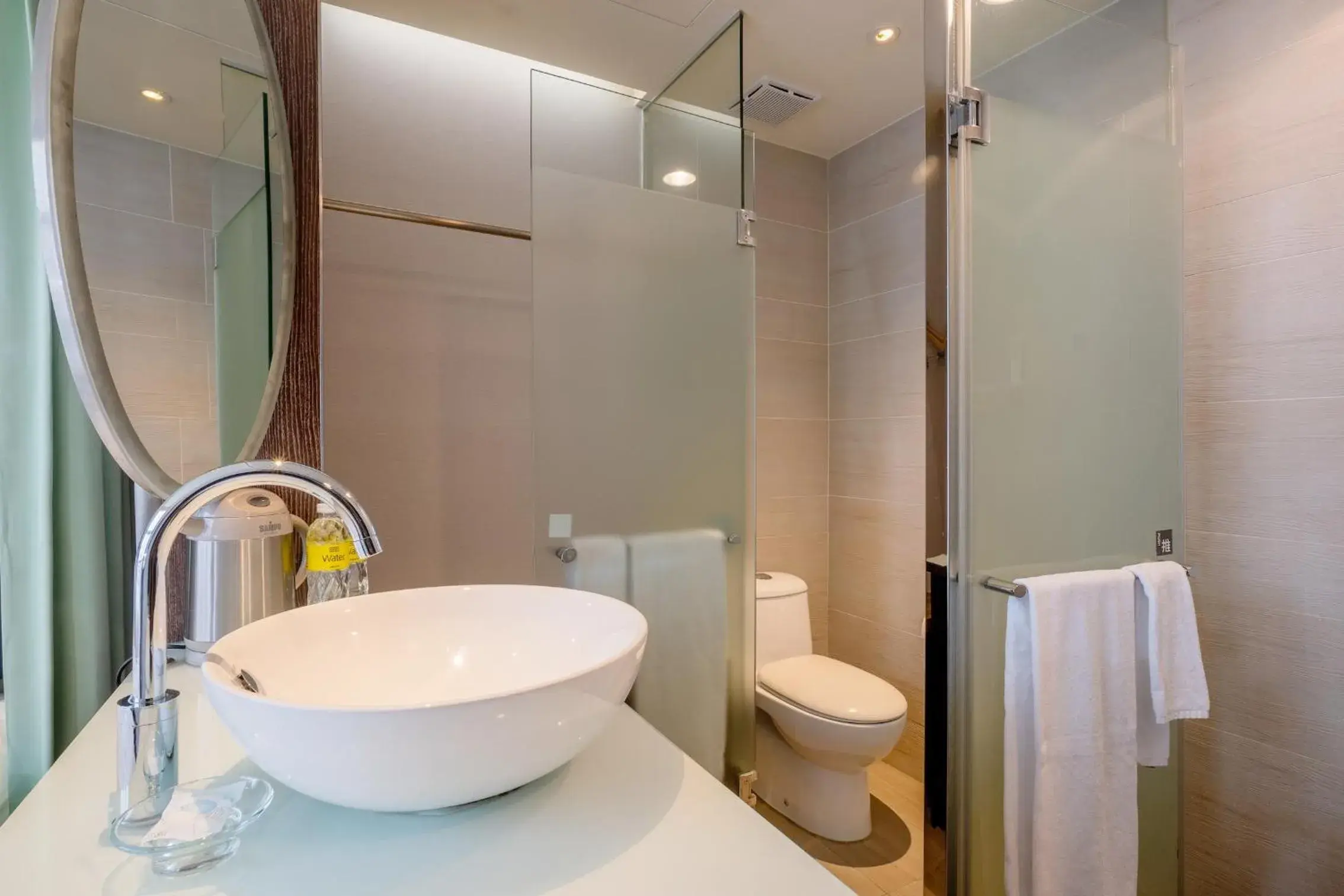 Bathroom in CHECK inn Taipei Xinyi (Quarantine Hotel)