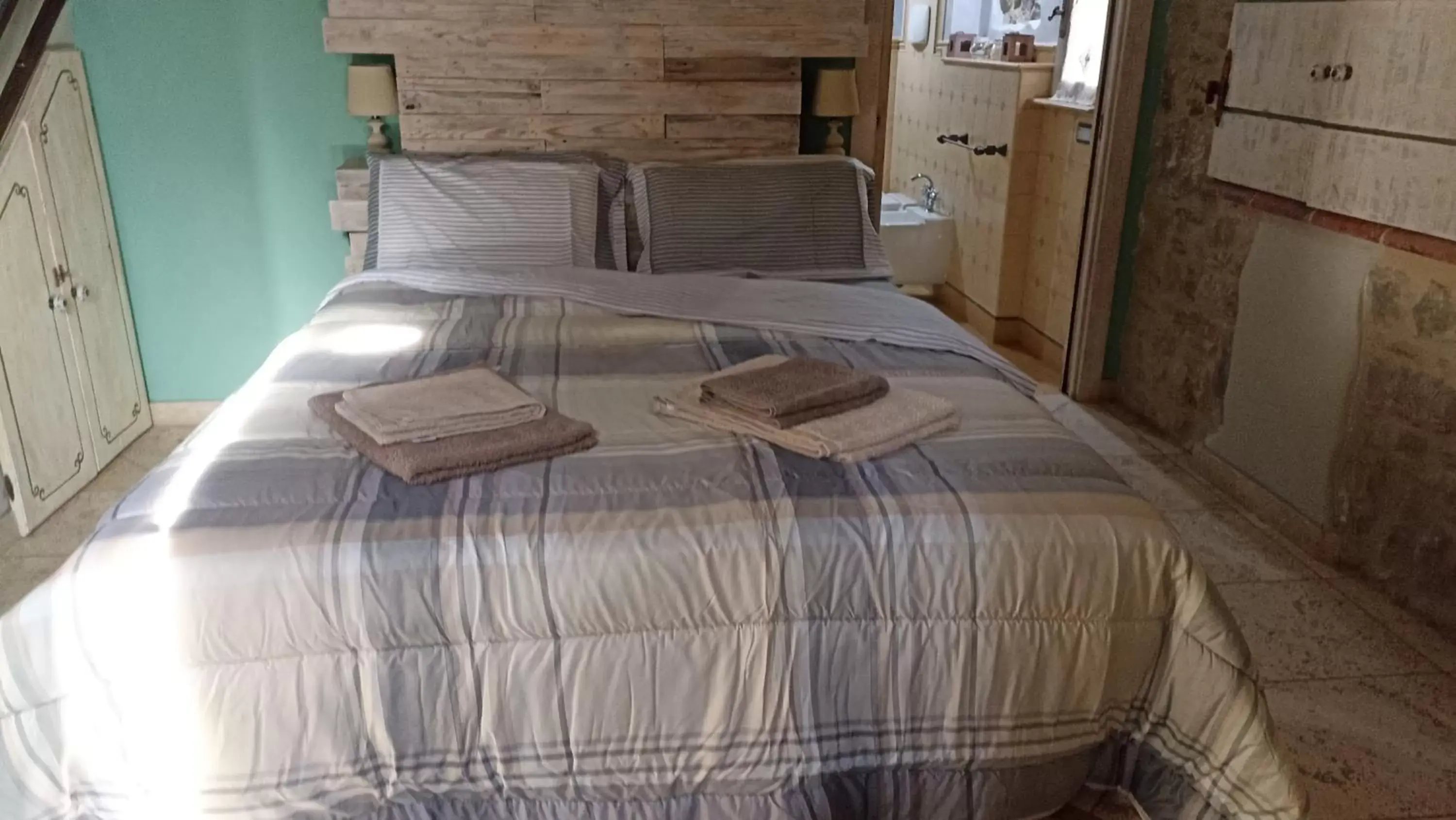 Bed in Villa Dacia