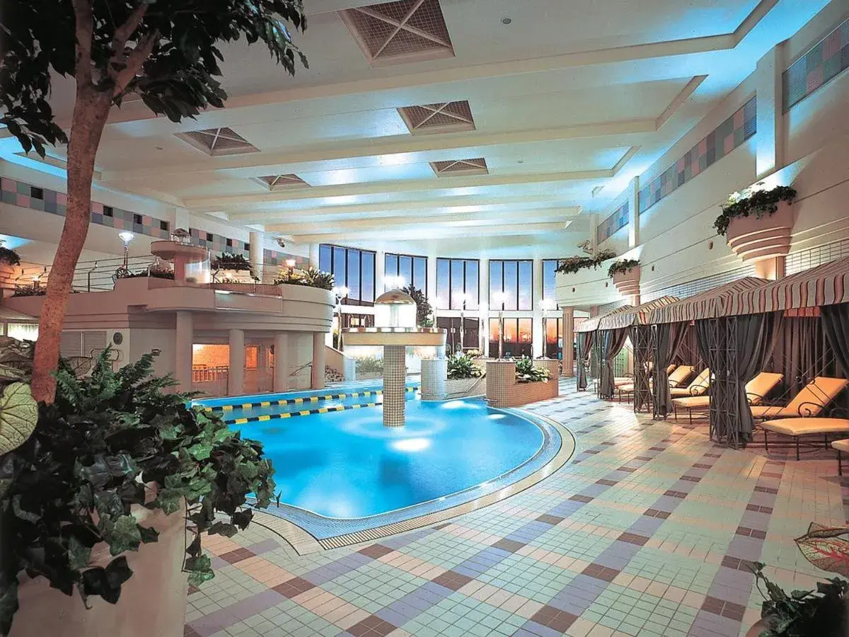 Sauna, Swimming Pool in Hotel Listel Inawashiro Wing Tower