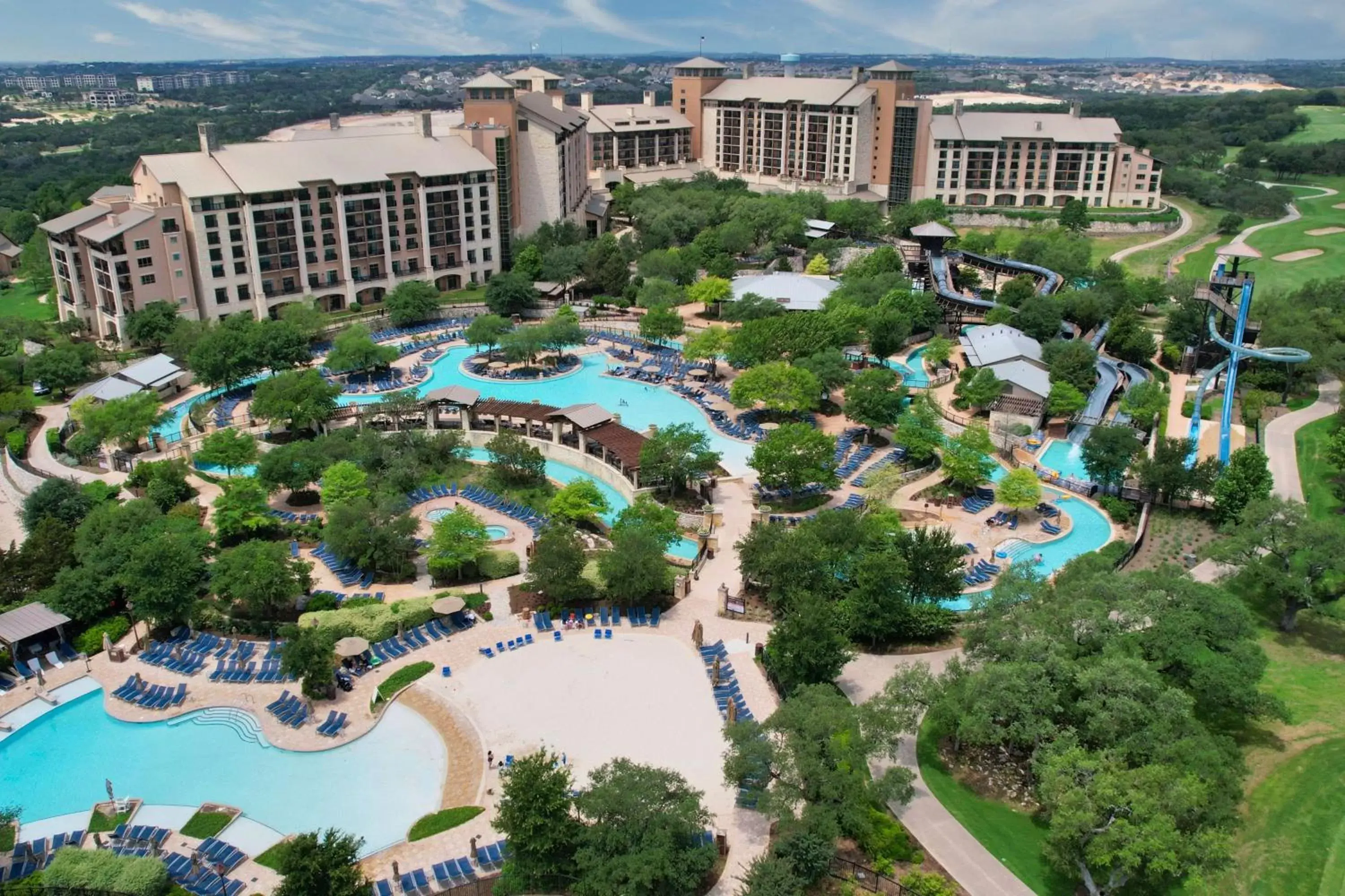 Swimming pool, Bird's-eye View in JW Marriott San Antonio Hill Country Resort & Spa