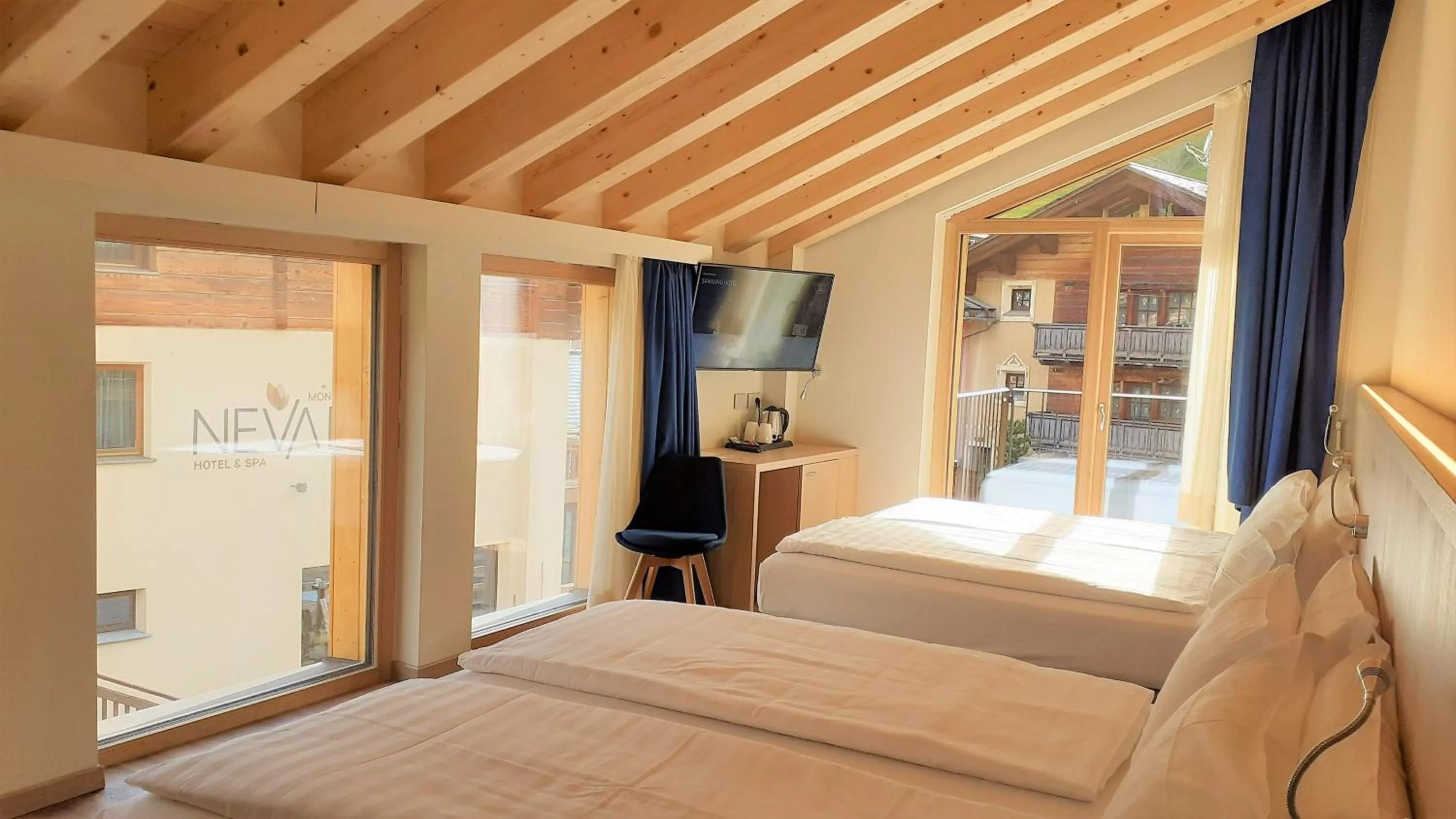 Bed in Livì Family Hotel