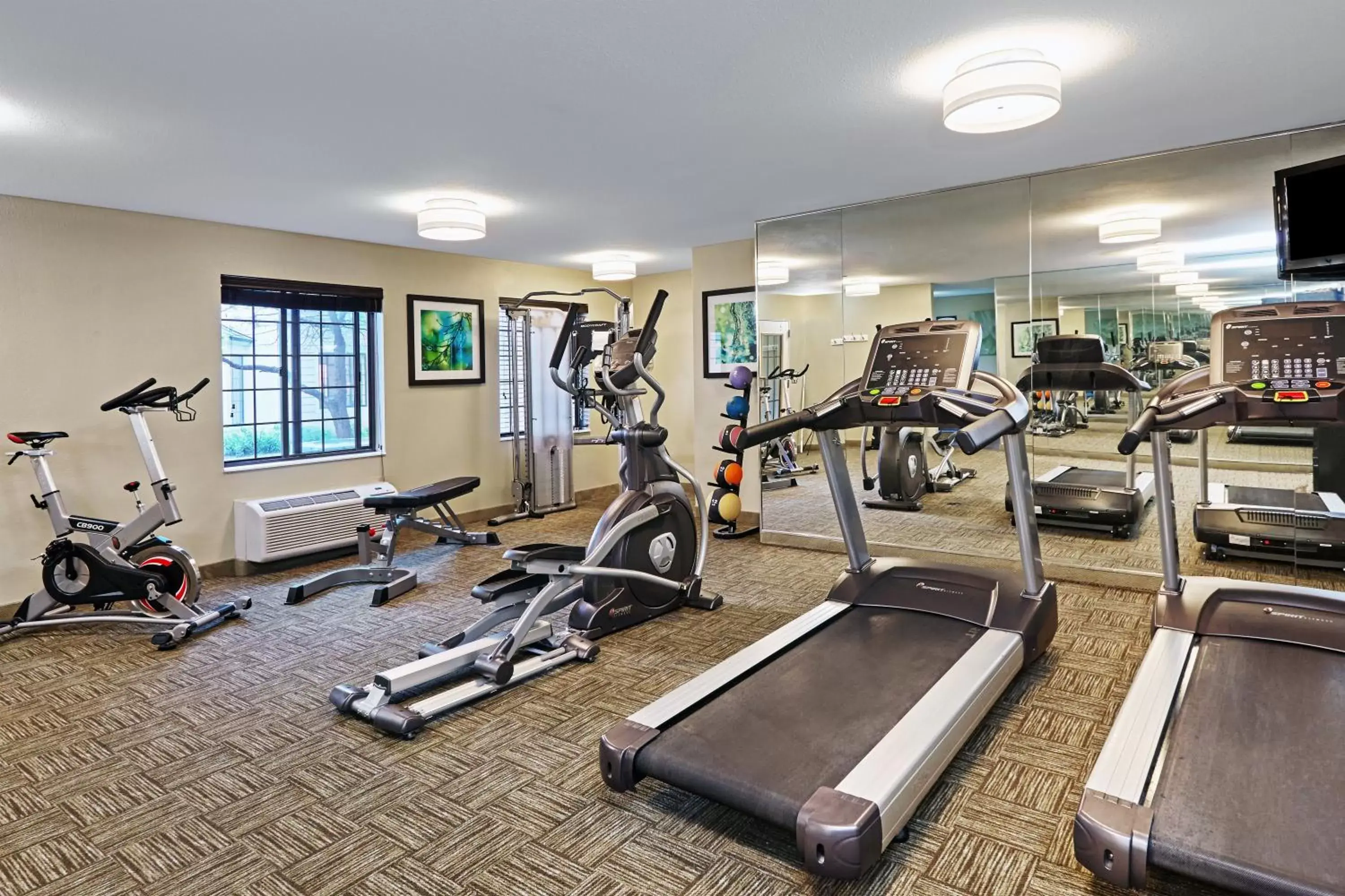 Fitness centre/facilities, Fitness Center/Facilities in Staybridge Suites Glenview, an IHG Hotel