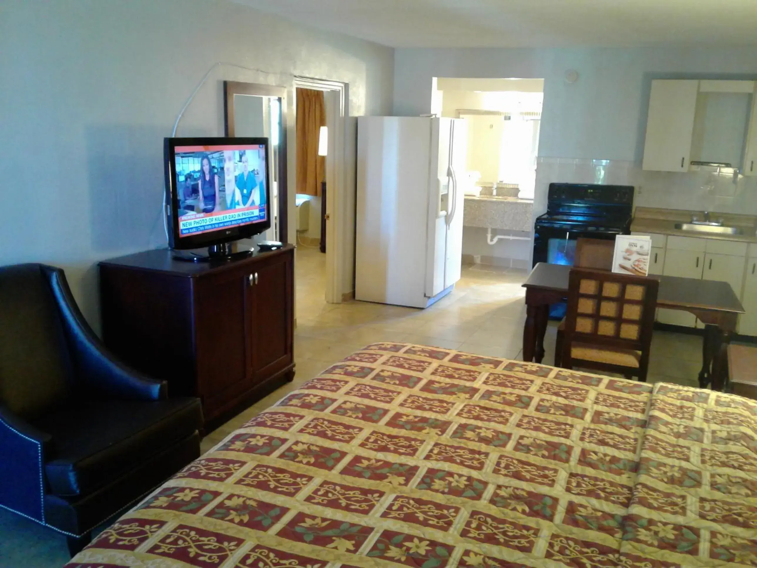 TV/Entertainment Center in Express Inn & Suites - 5 Miles from St Petersburg Clearwater Airport