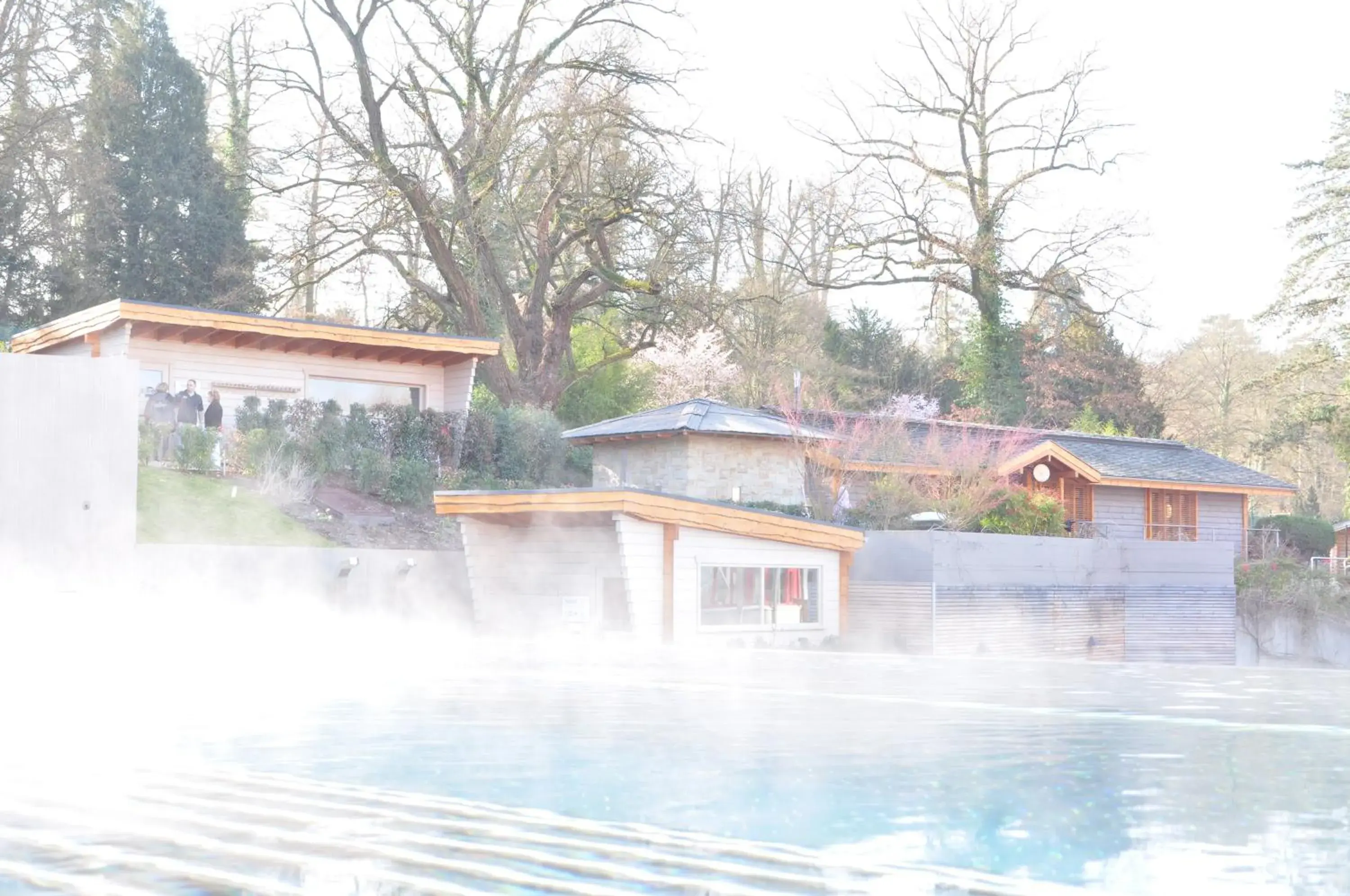 Swimming pool, Property Building in Mondorf Parc Hotel & Spa