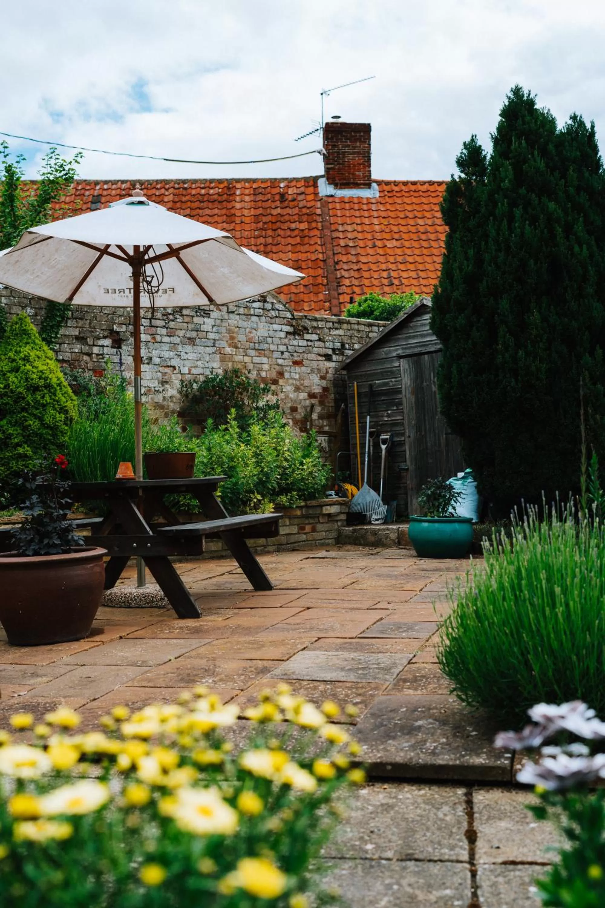 Garden in The Bull Inn