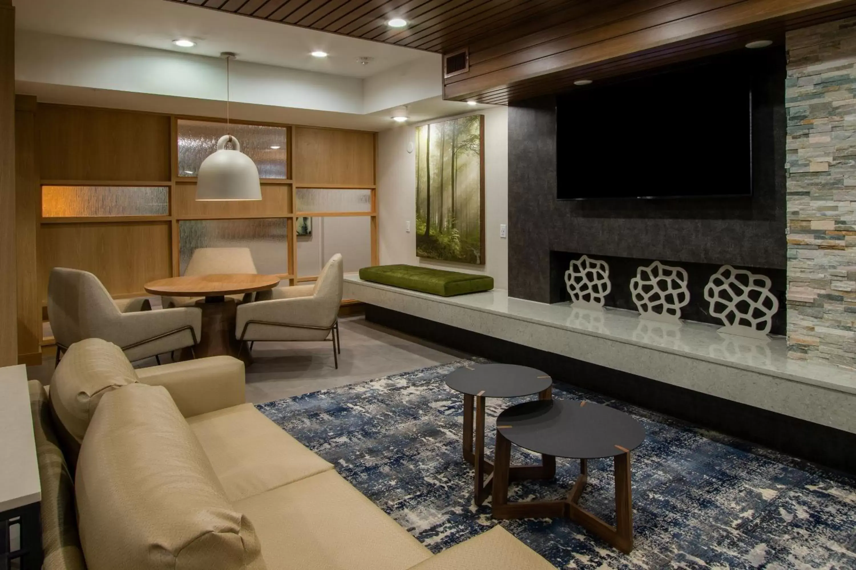 Lobby or reception, Lounge/Bar in Fairfield Inn & Suites Houston Katy