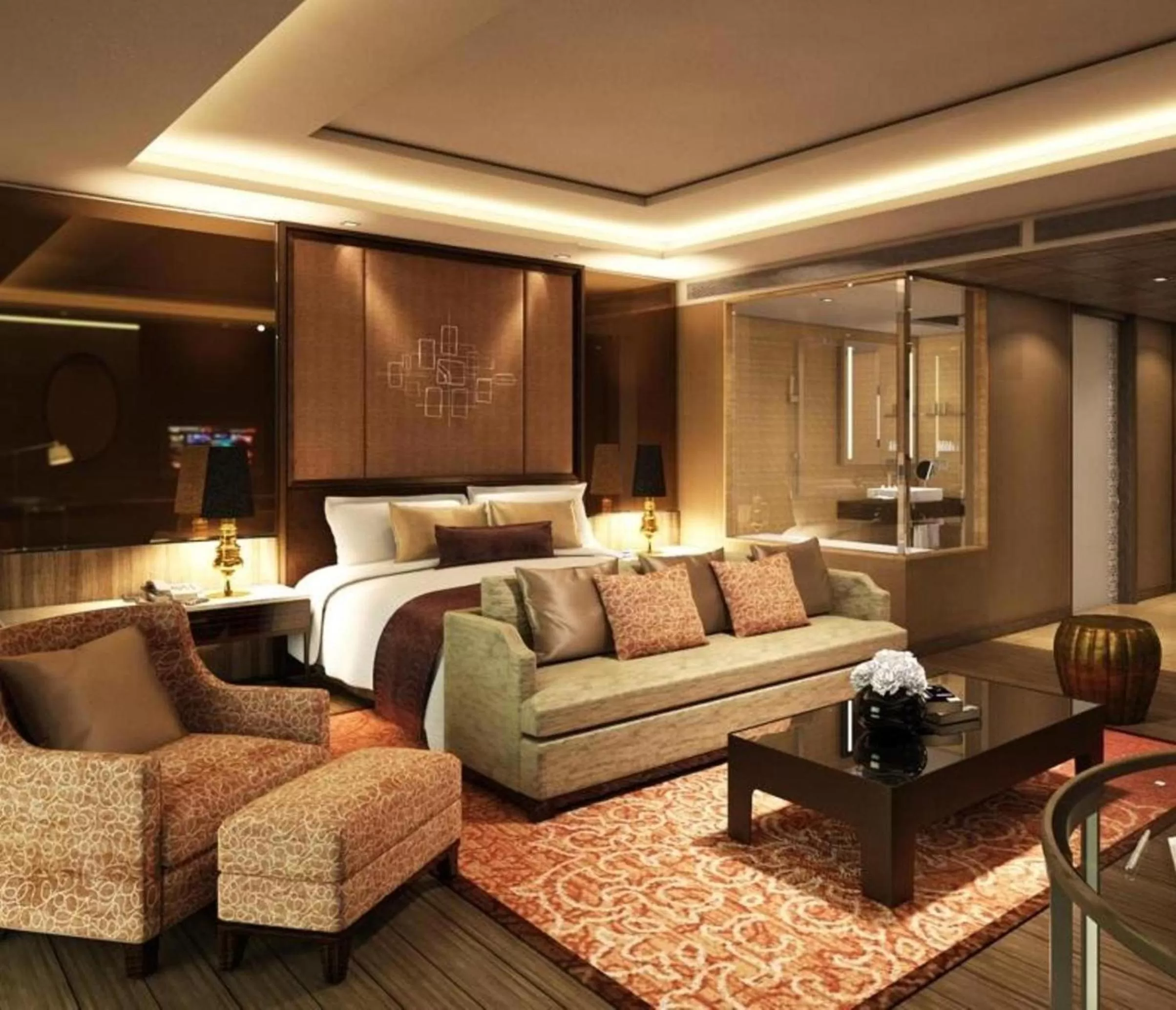 Photo of the whole room, Bed in Radisson Blu Jaipur