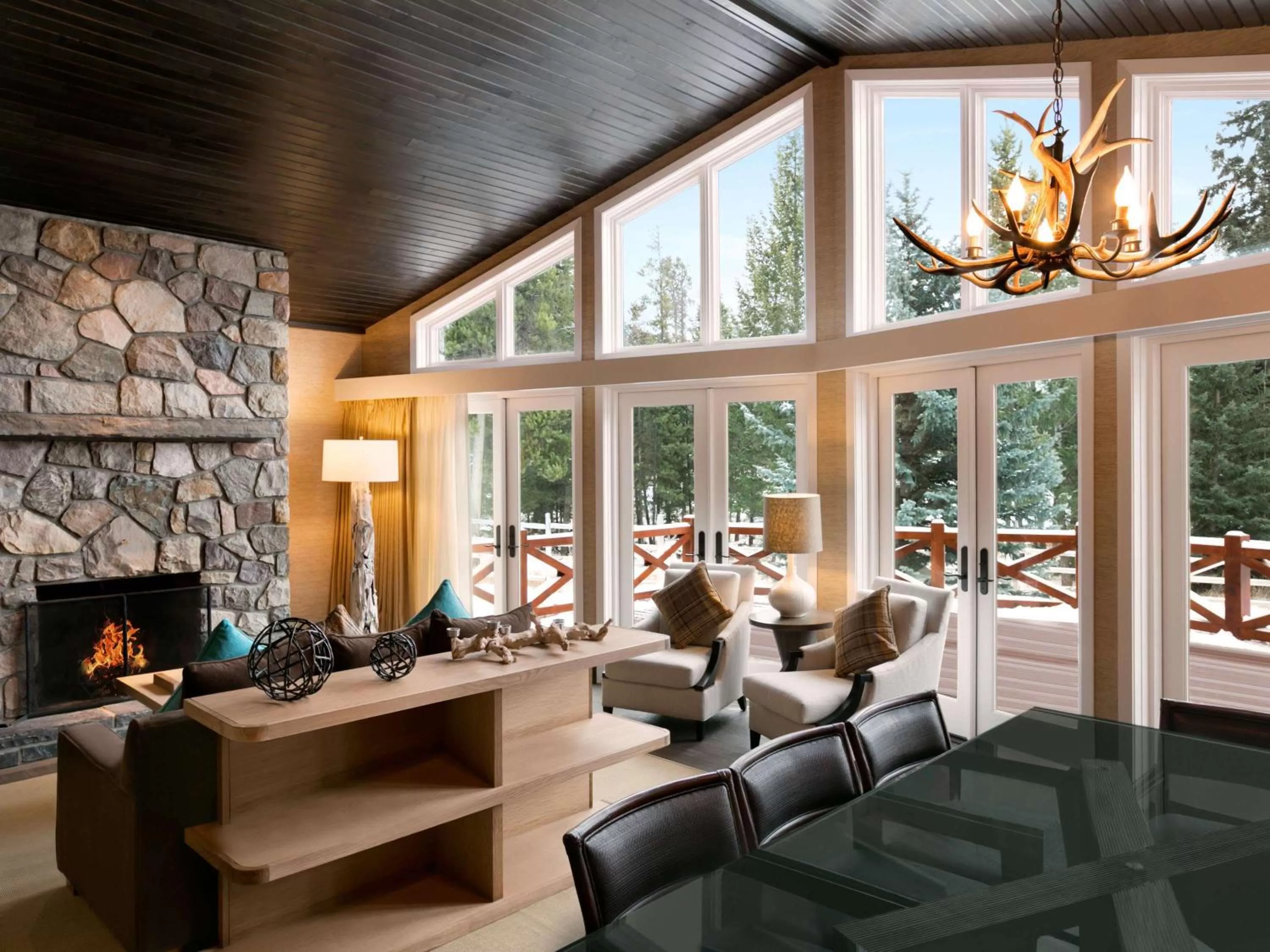 Photo of the whole room in Fairmont Jasper Park Lodge