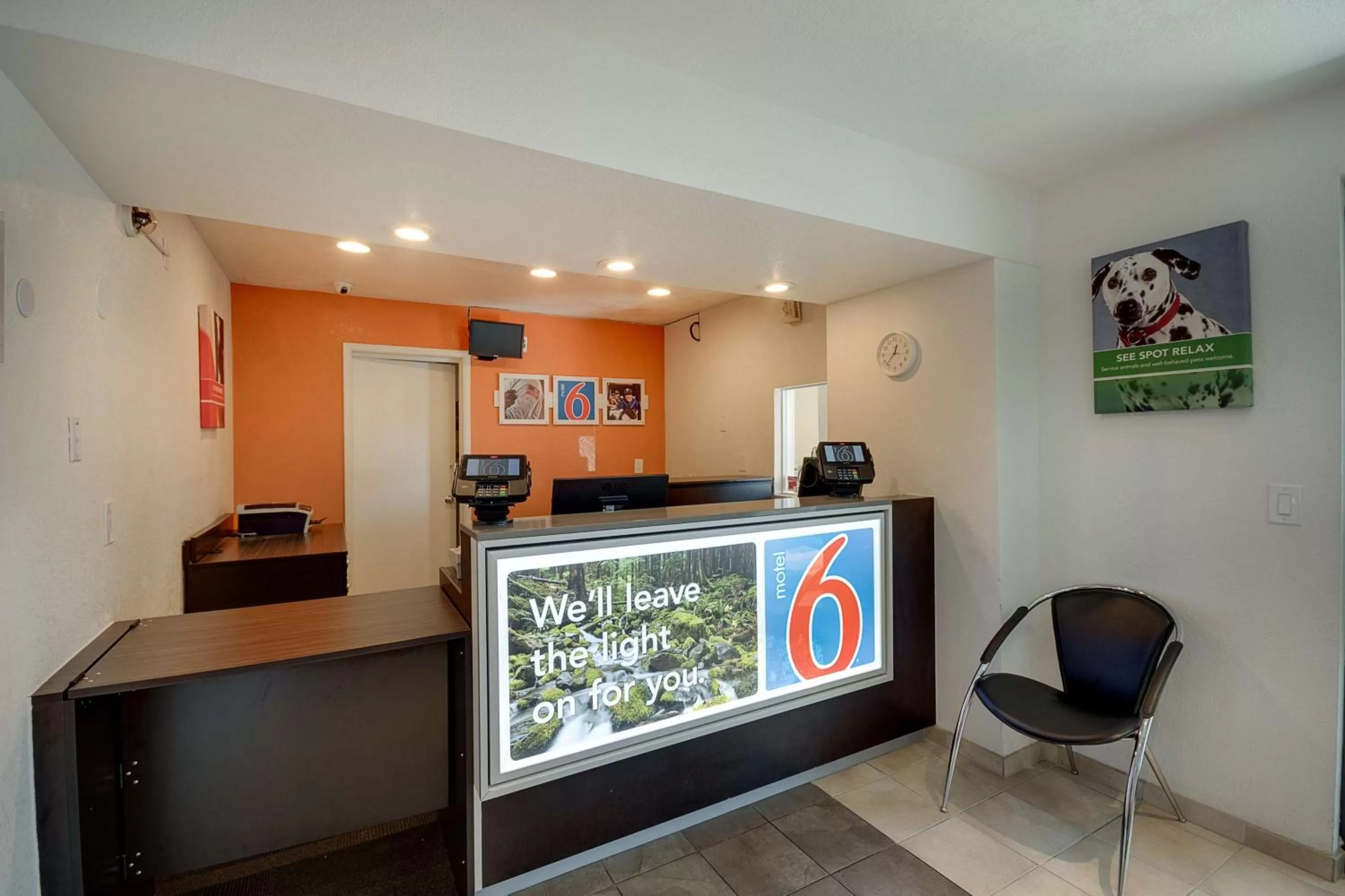 Lobby or reception in Motel 6-Bellingham, WA