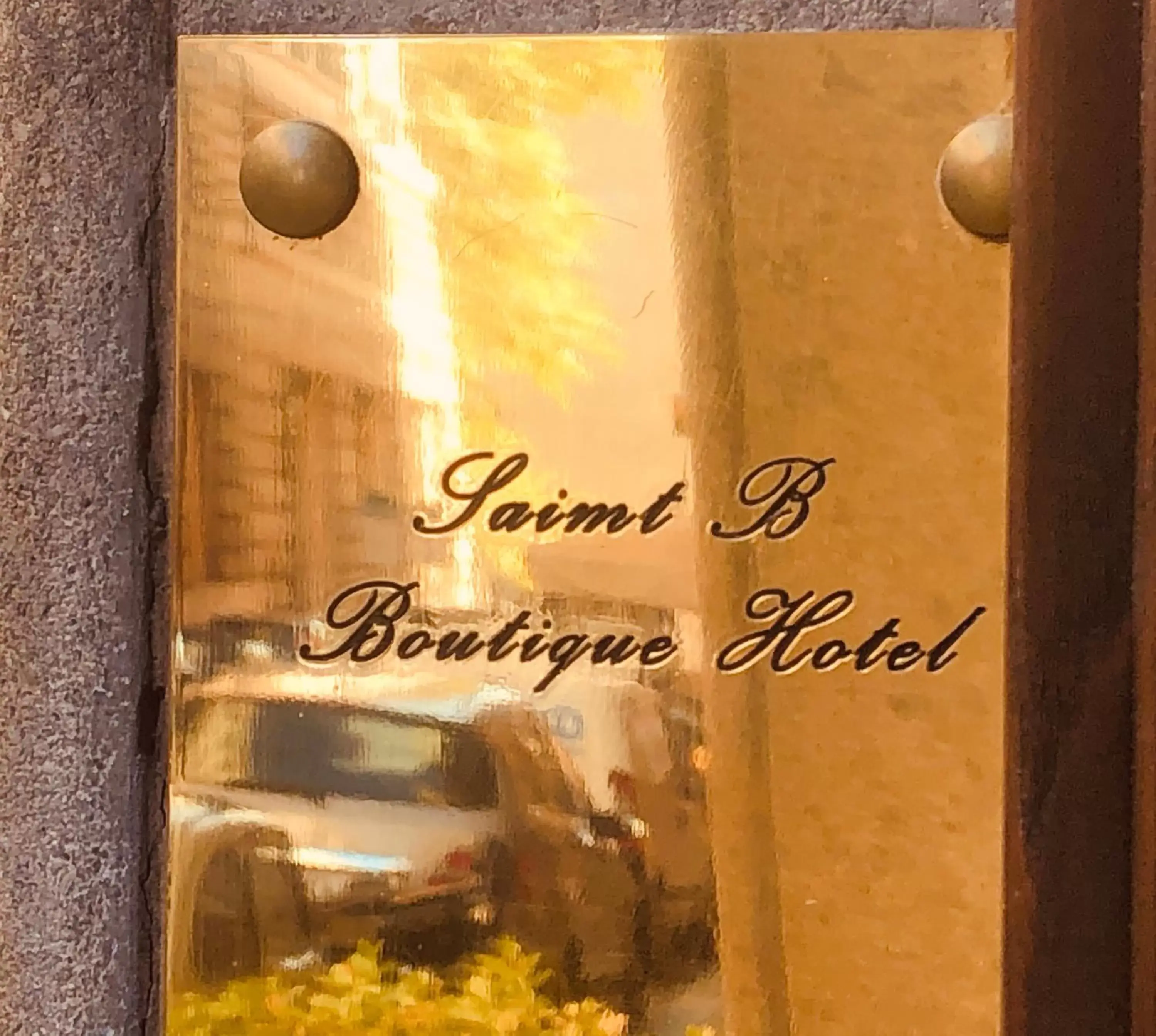 Facade/entrance in Saint B Boutique Hotel STB