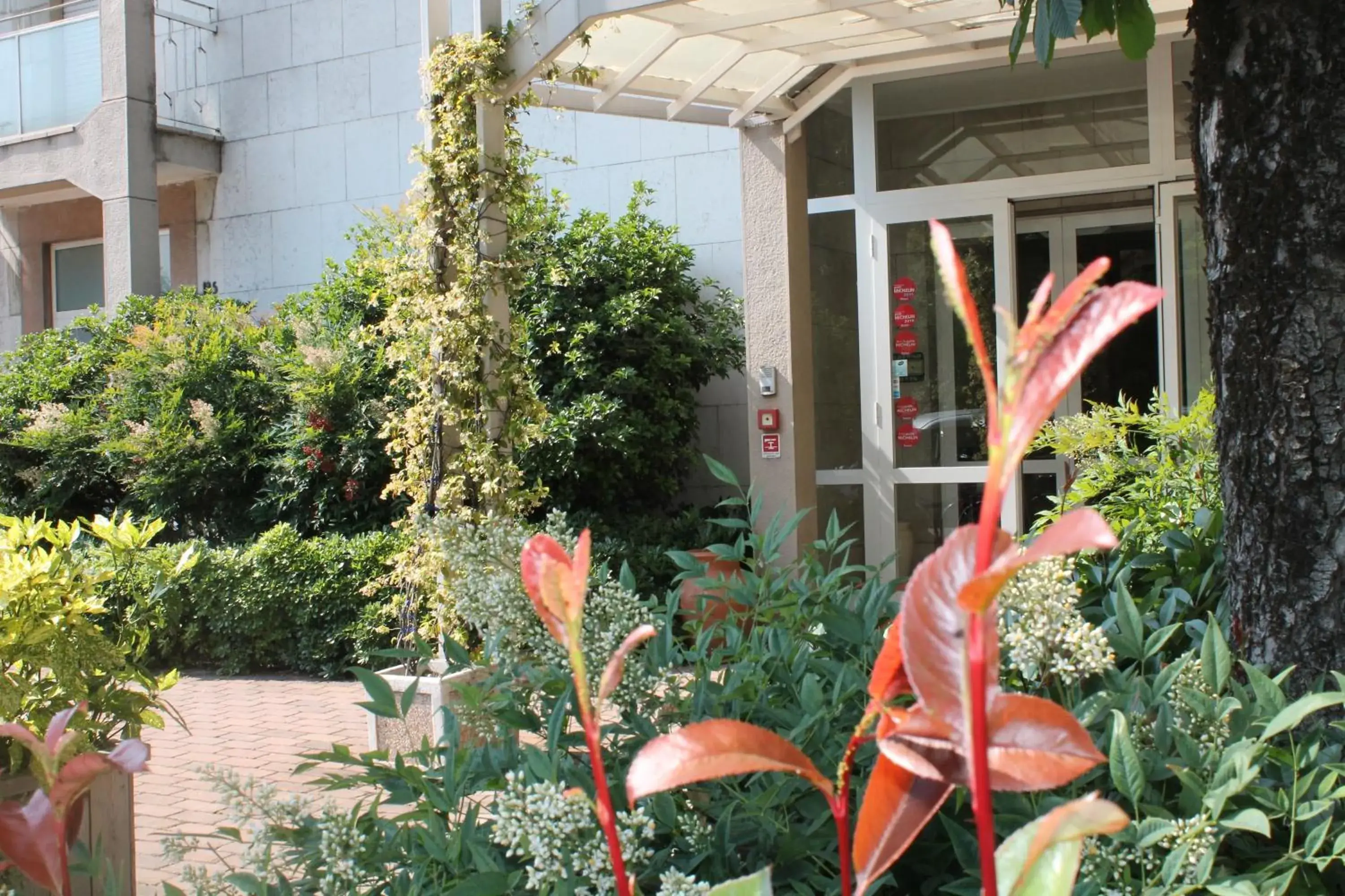 Facade/entrance, Garden in Hotel Cremona Viale