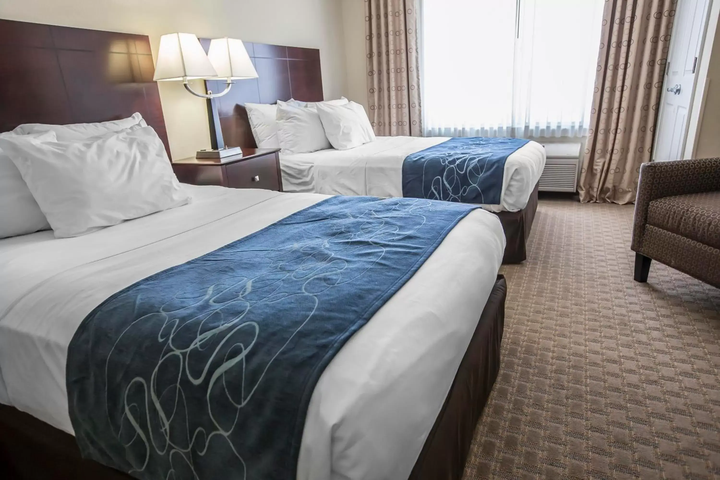 Suite with Two Double Beds - Non-Smoking/Pet Friendly in Comfort Suites University Area Notre Dame-South Bend